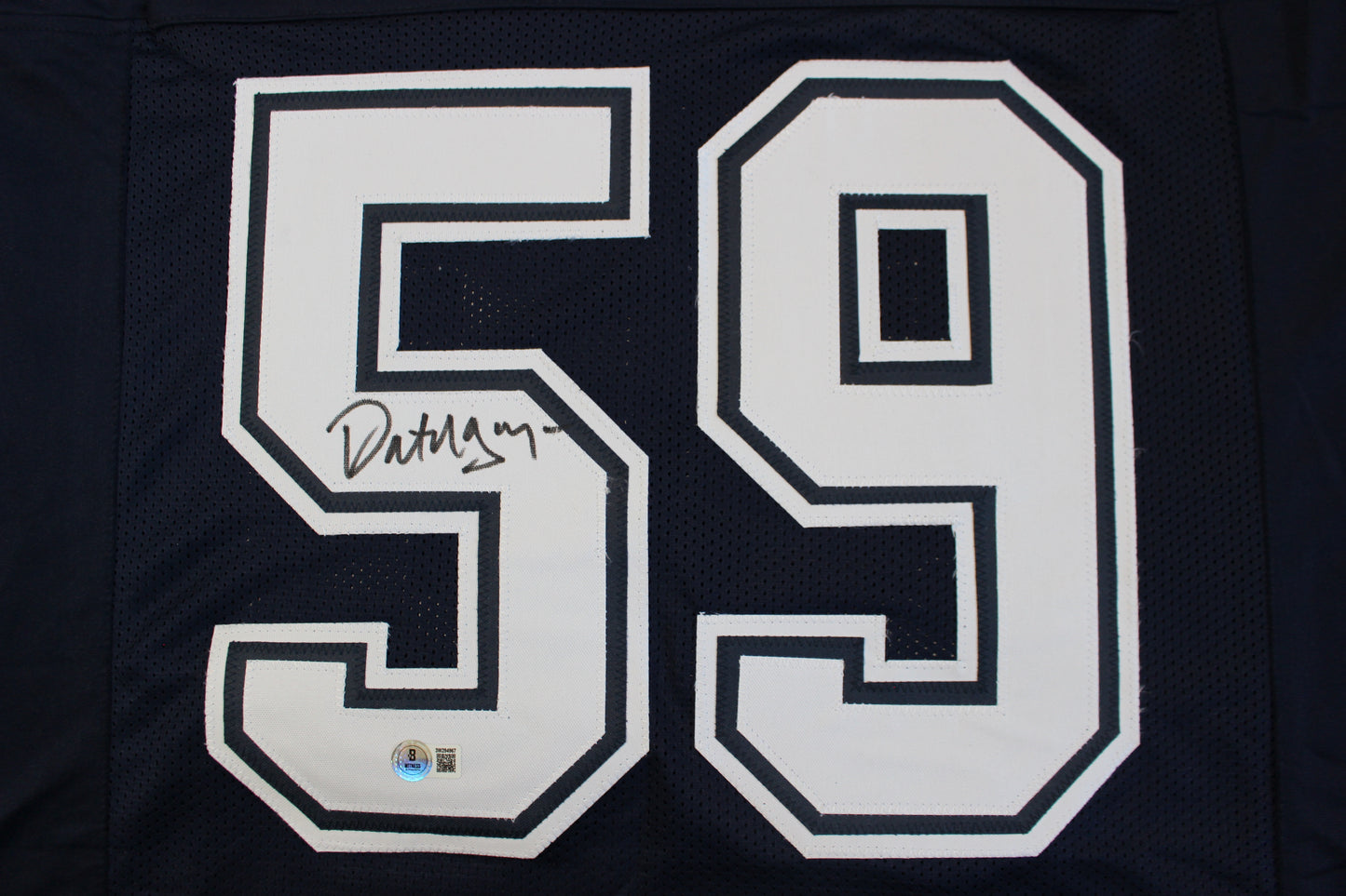 DAT NGUYEN SIGNED ROAD FOOTBALL JERSEY Dallas Cowboys Aggies BAS COA