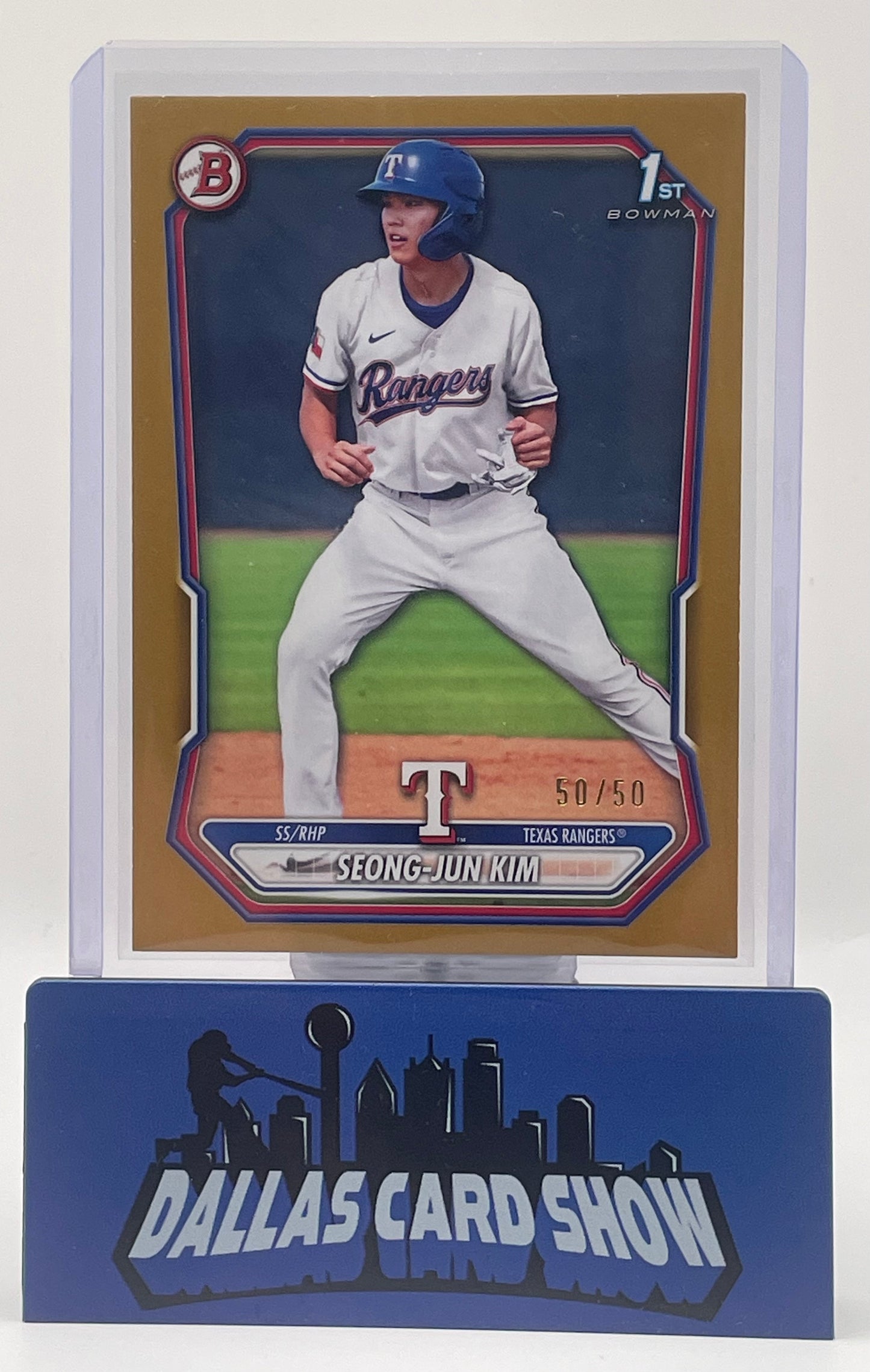 2026 Bowman #BP-45 Seong-Jun Kim 1st Bowman Gold Paper /50