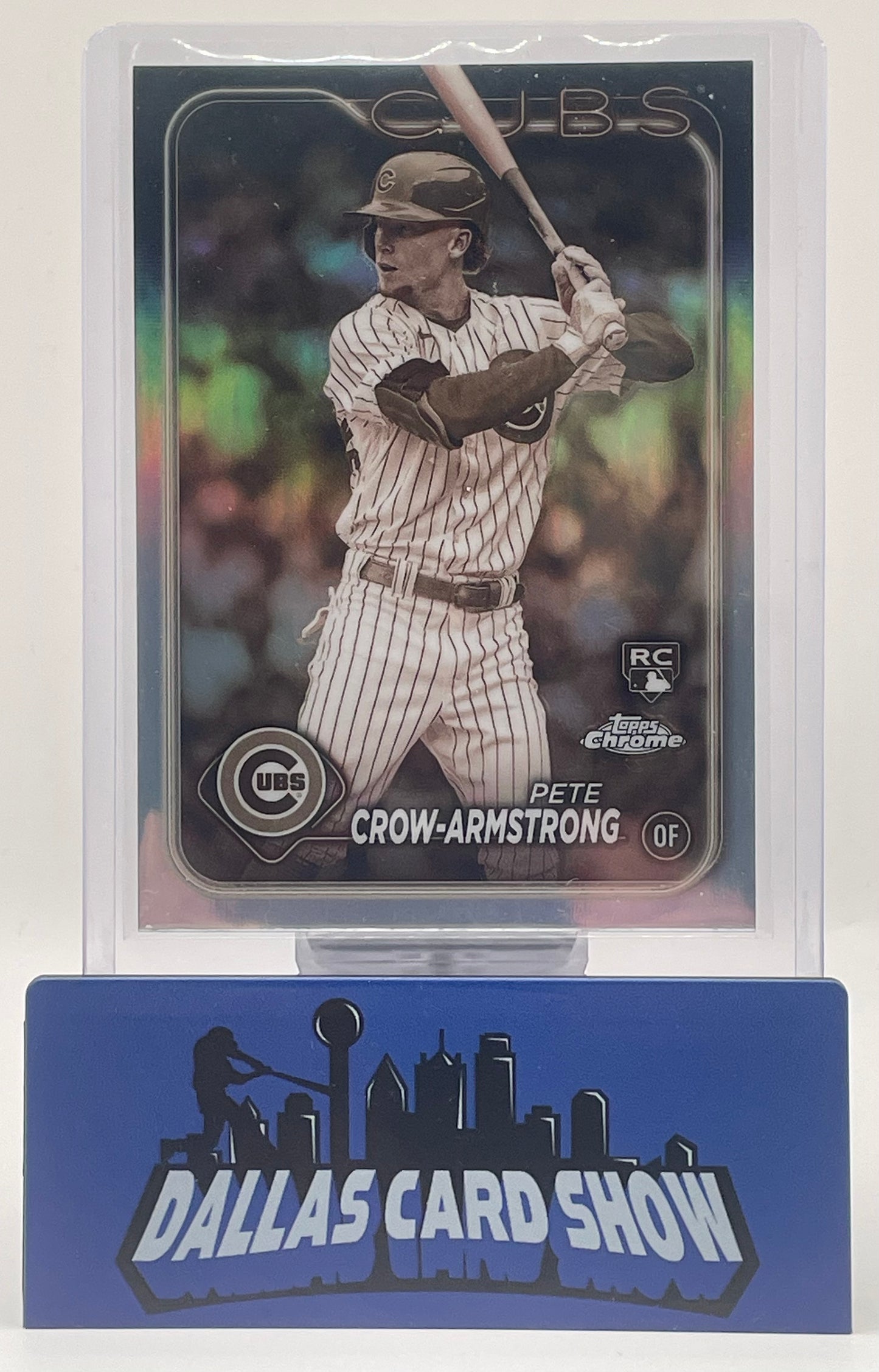 2024 Topps Chrome #16 Pete Crow-Armstrong Sepia Rookie Refractor
