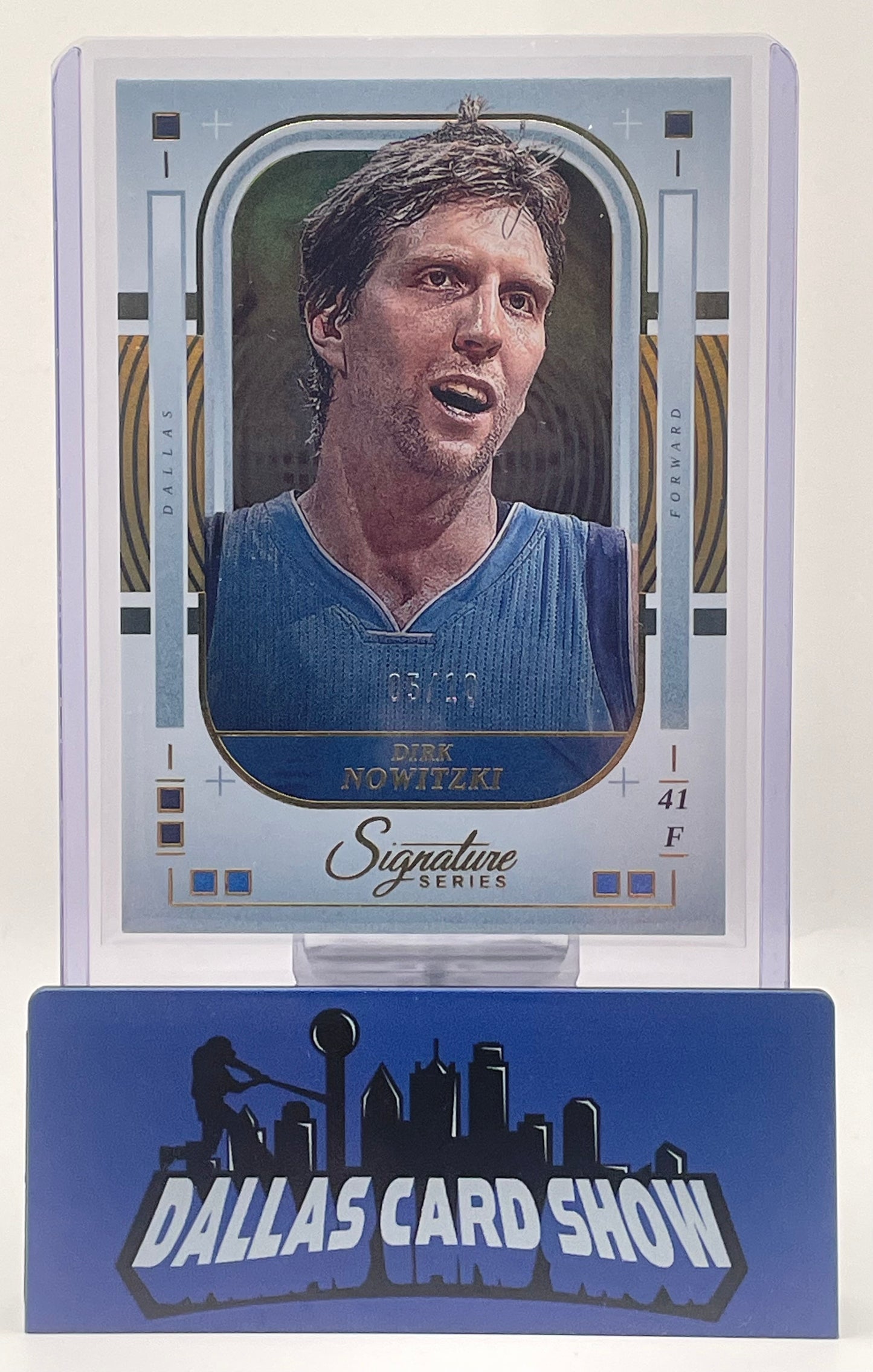 2025-26 Panini Signature Series #97 Dirk Nowitzki Gold /10