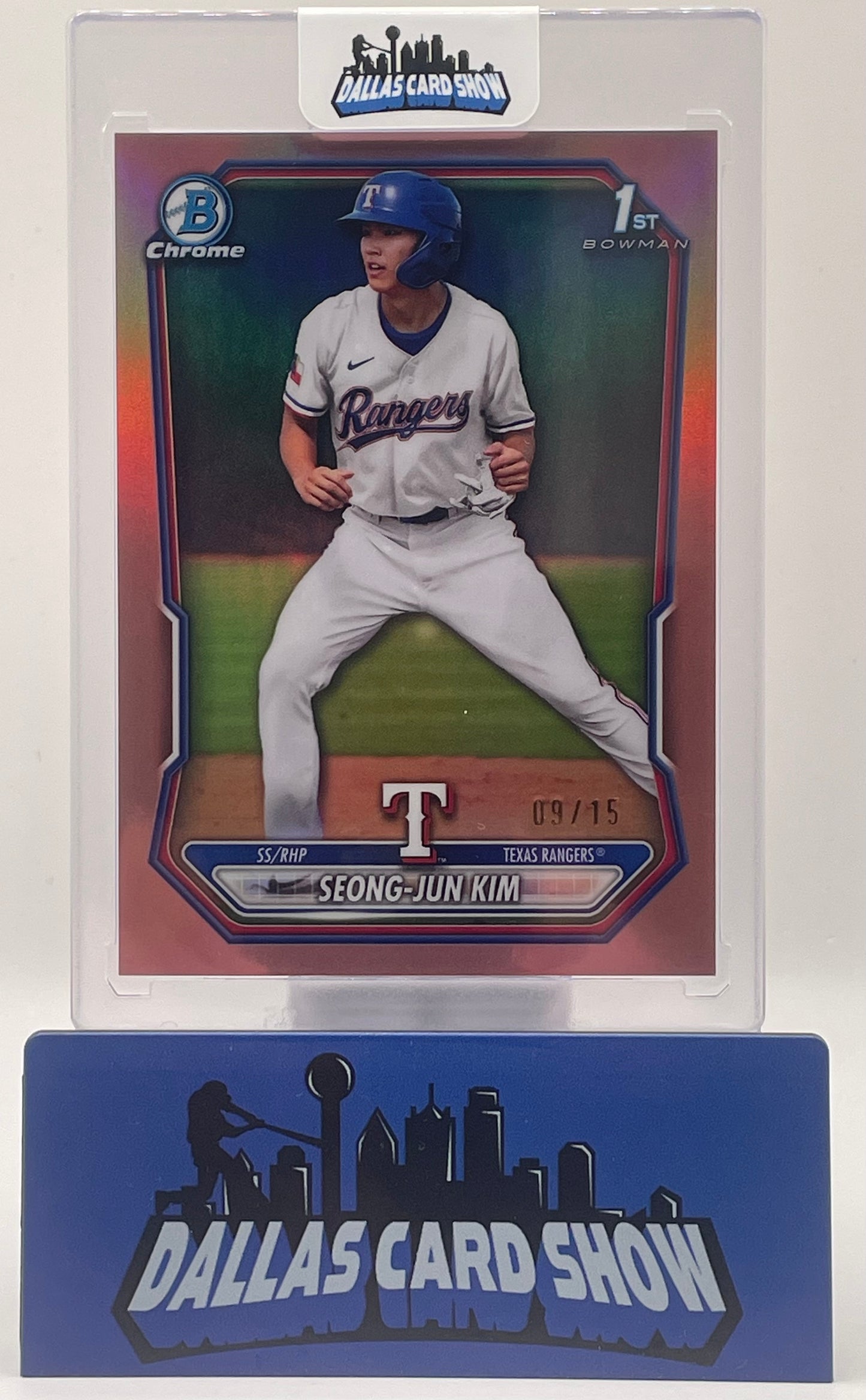 2026 Bowman Chrome #BCP-45 Seong-Jun Kim 1st Bowman Rose Gold /15