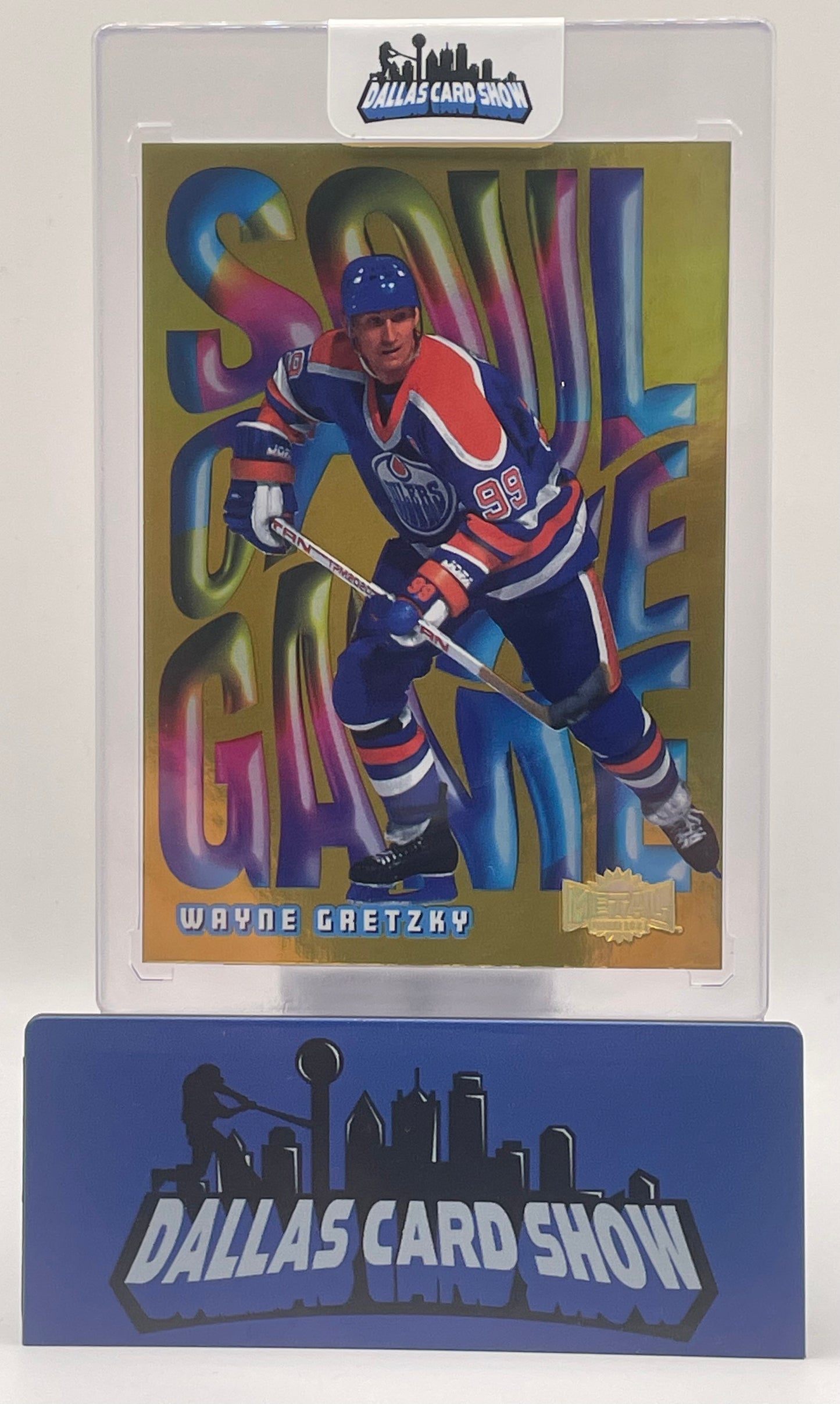 2023-24 Metal Universe #35 Wayne Gretzky Soul of The Game Gold /99