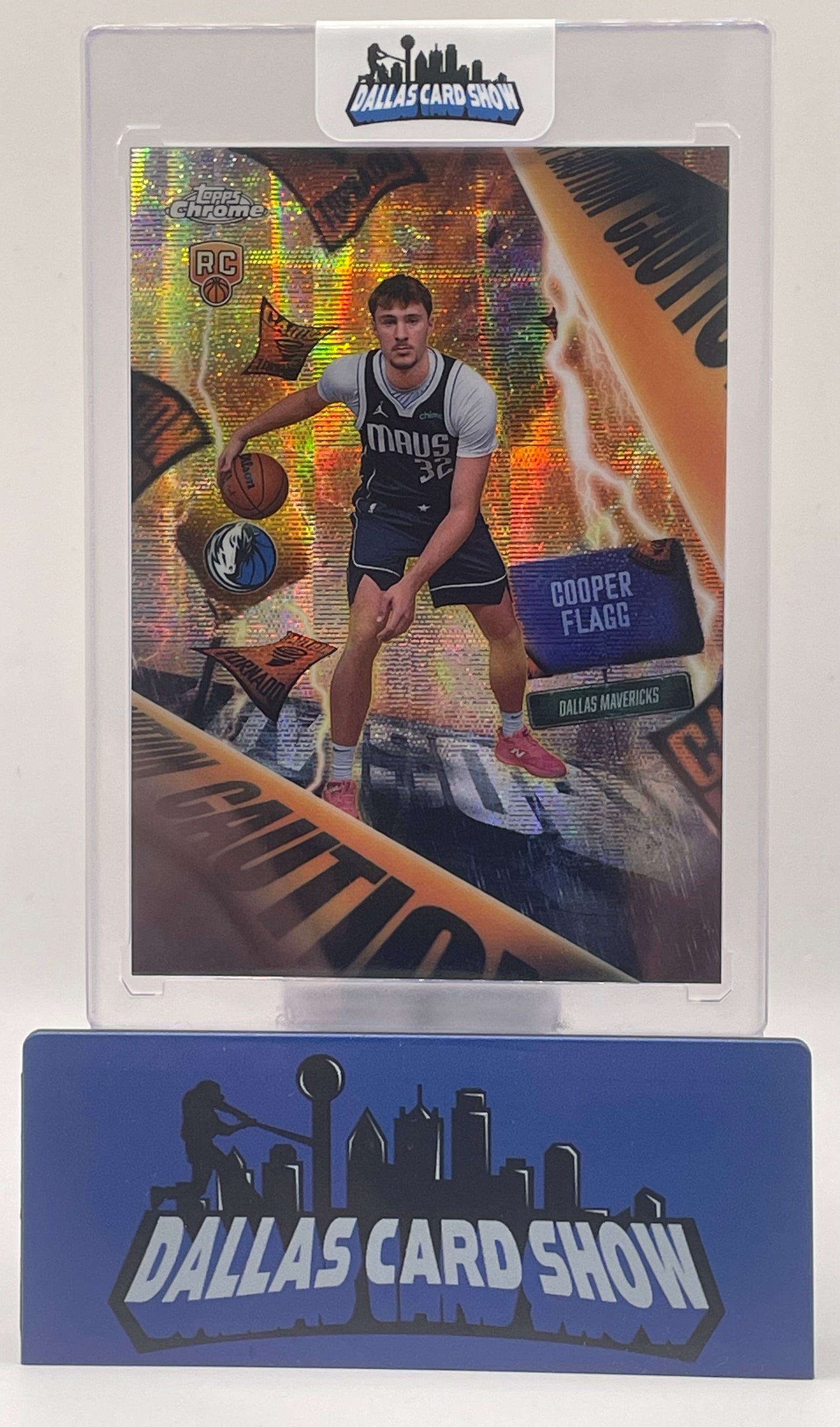 2025-26 Topps Chrome Cooper Flagg Advisory RC Rookie SSP #AD-1 Mavericks