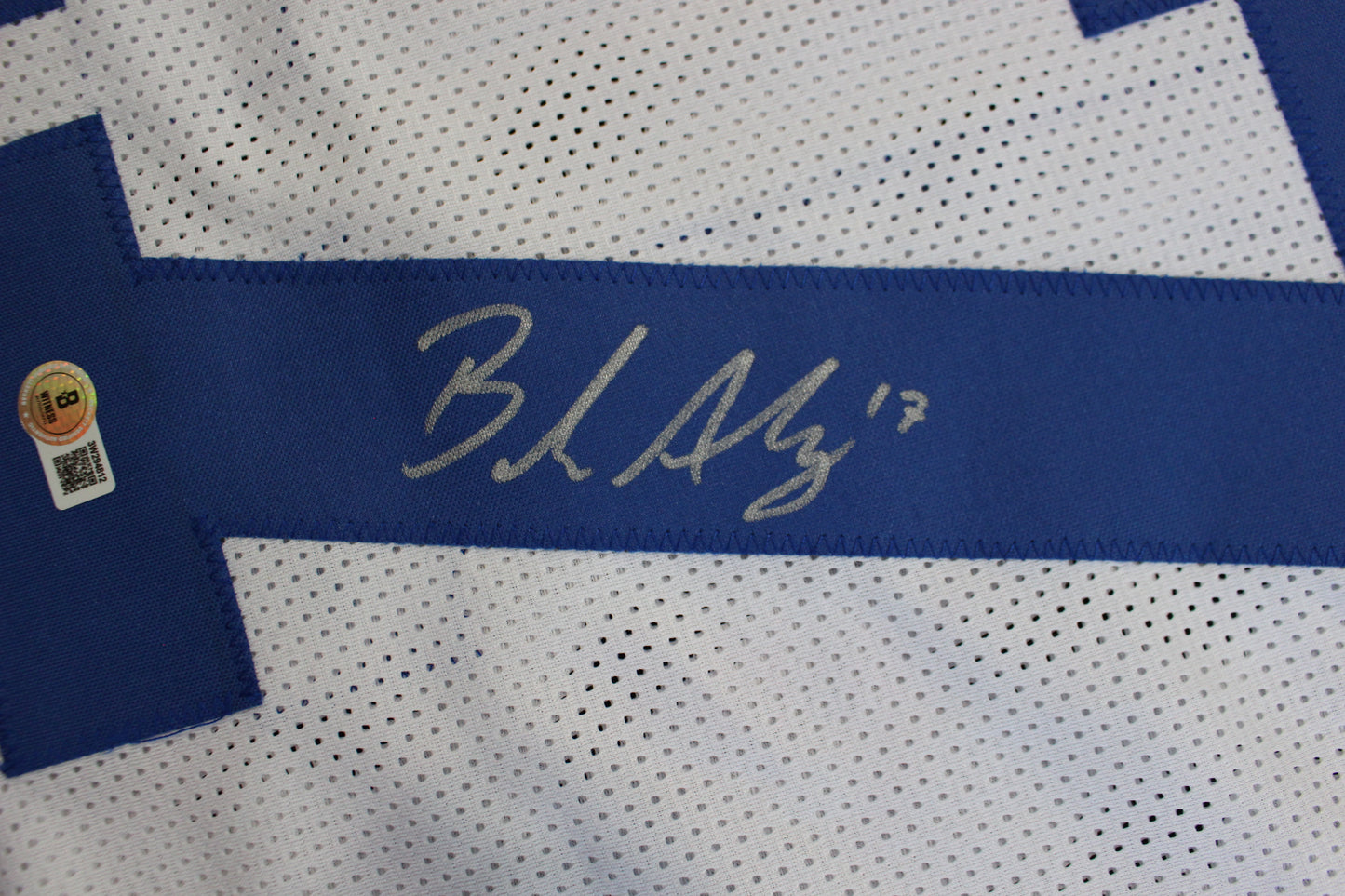 BRANDON AUBREY SIGNED HOME JERSEY Dallas Cowboys XL BAS COA