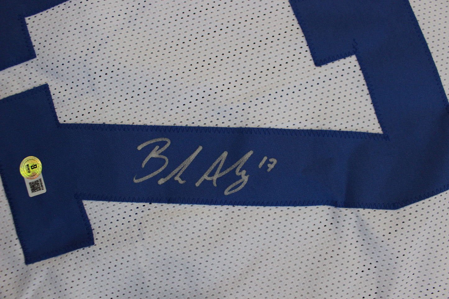 BRANDON AUBREY SIGNED HOME JERSEY Dallas Cowboys XL BAS COA