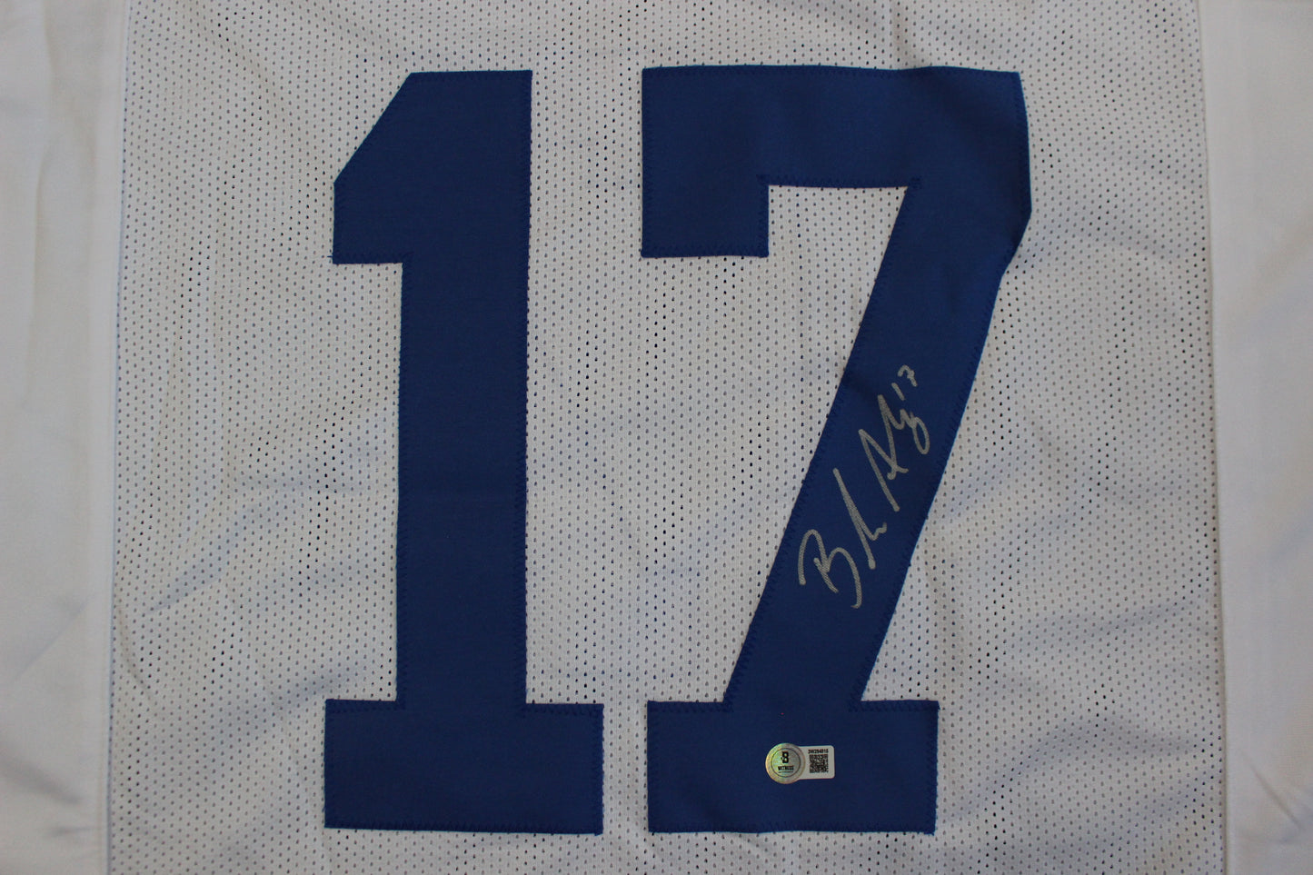 BRANDON AUBREY SIGNED HOME JERSEY Dallas Cowboys XL BAS COA