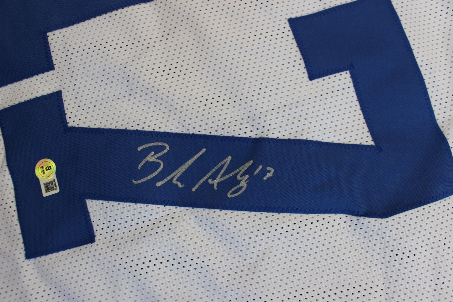 BRANDON AUBREY SIGNED HOME JERSEY Dallas Cowboys XL BAS COA