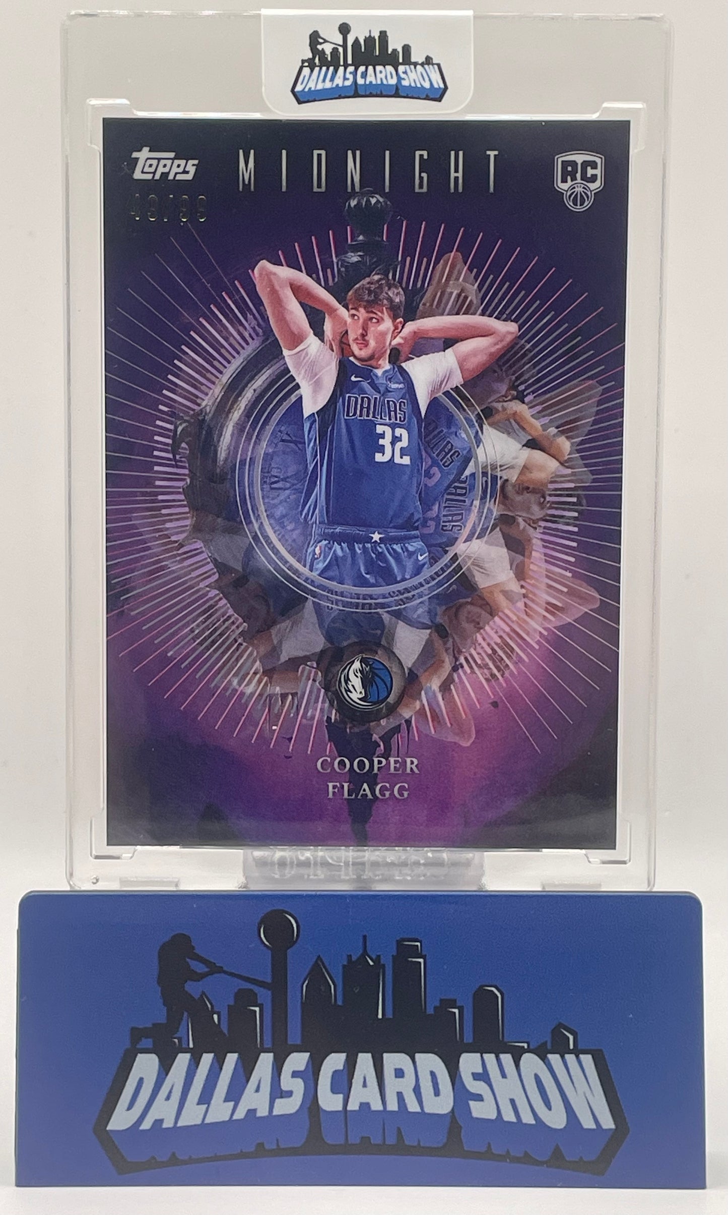 2025-26 Topps Midnight #IN-16 Cooper Flagg Purple Insomnia /99