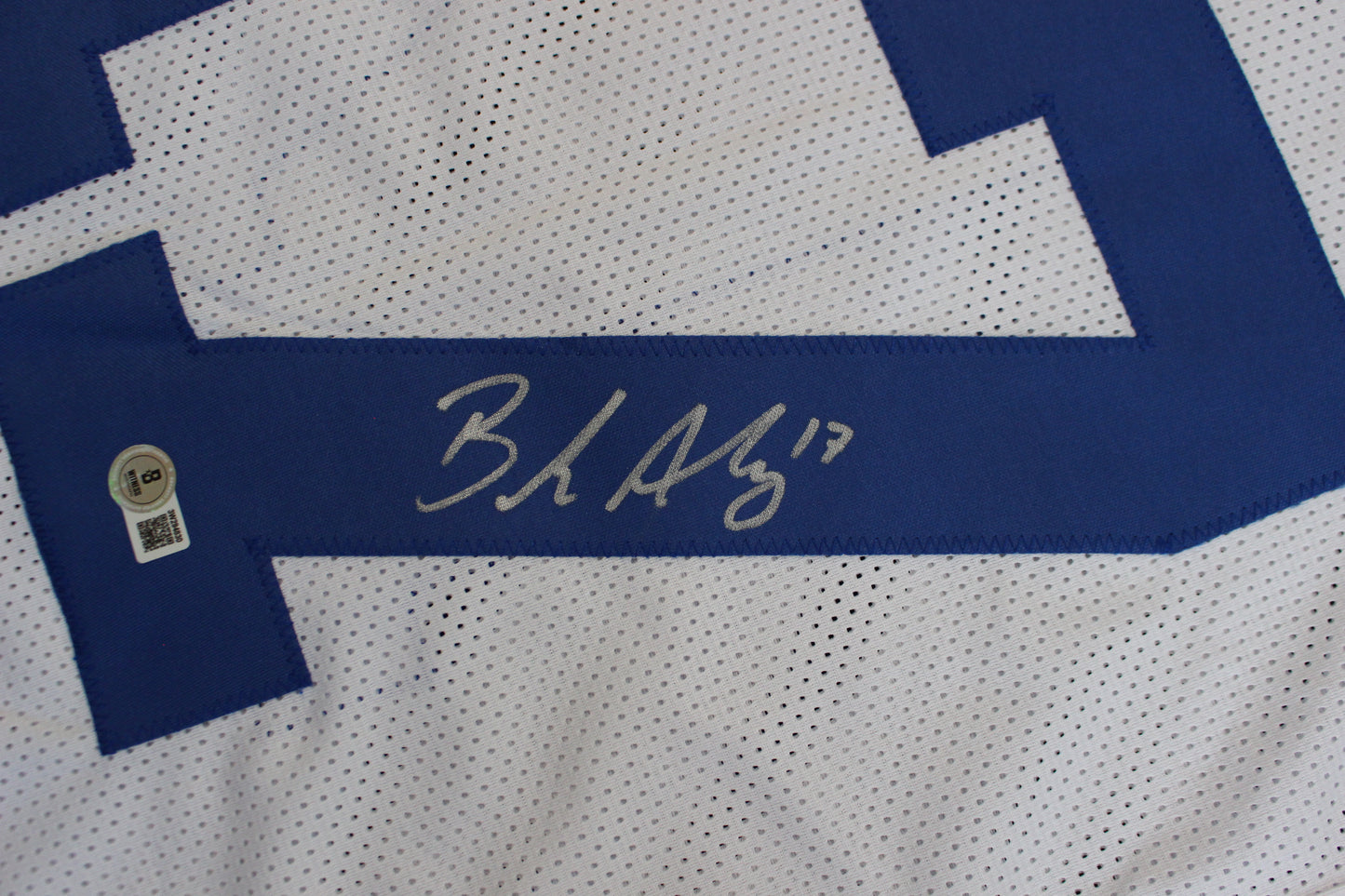 BRANDON AUBREY SIGNED HOME JERSEY Dallas Cowboys XL BAS COA