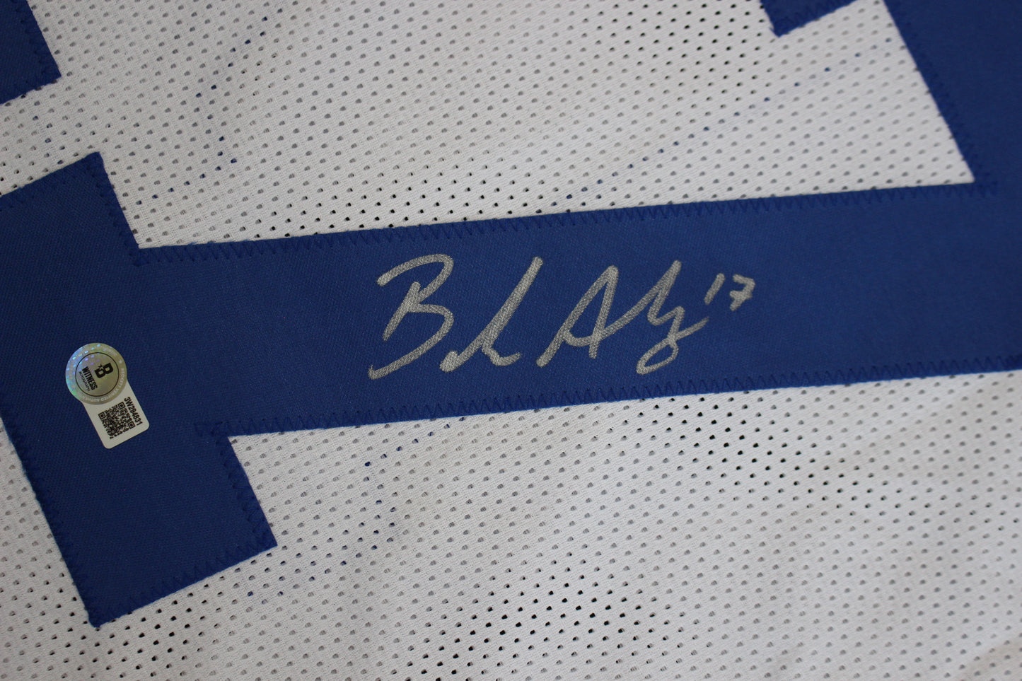 BRANDON AUBREY SIGNED HOME JERSEY Dallas Cowboys XL BAS COA