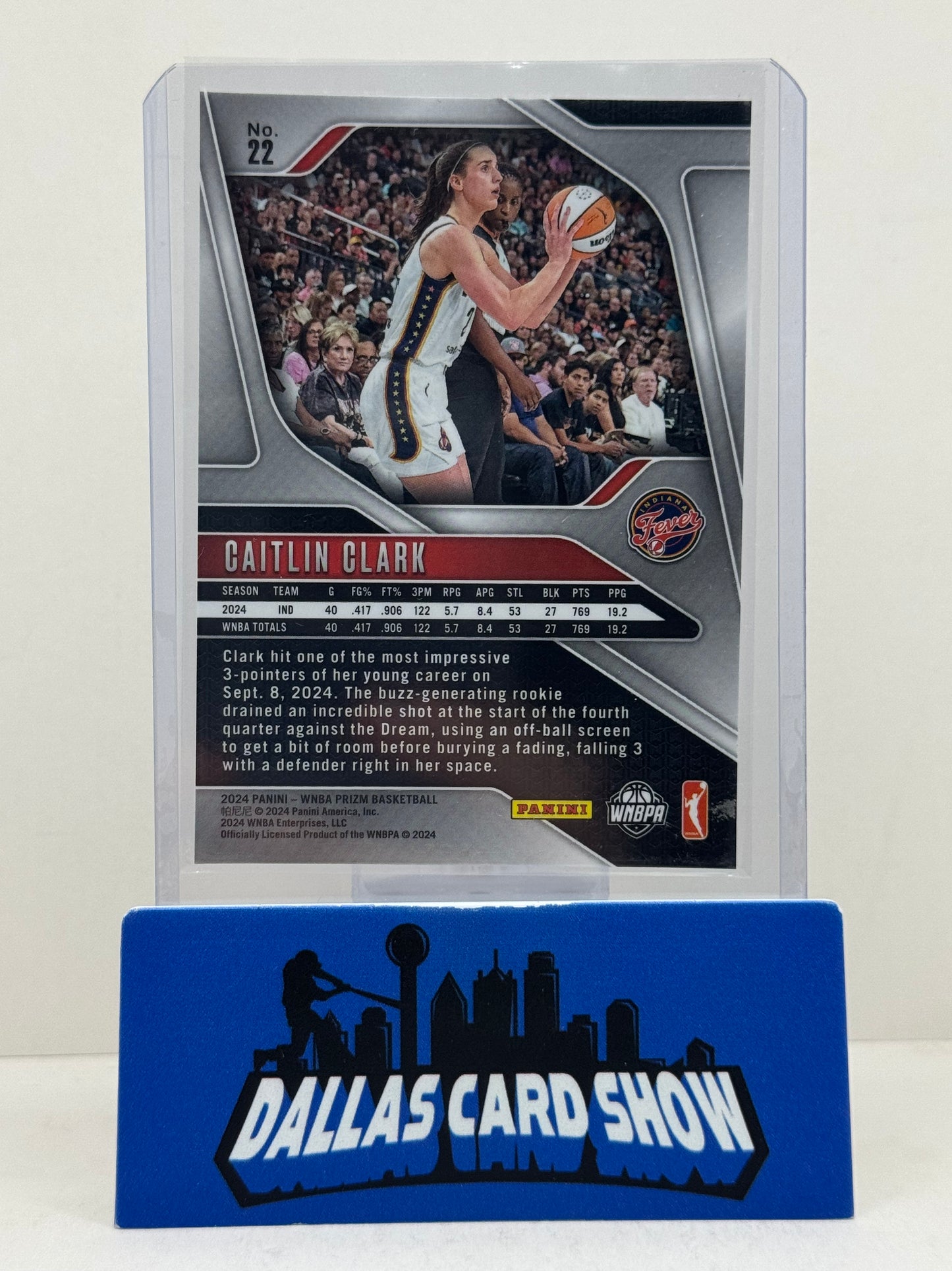 2024 Panini Prizm WNBA #22 Caitlin Clark Rookie RC