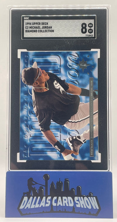 1994 Upper Deck #C2 Michael Jordan Diamond Collection SGC 8