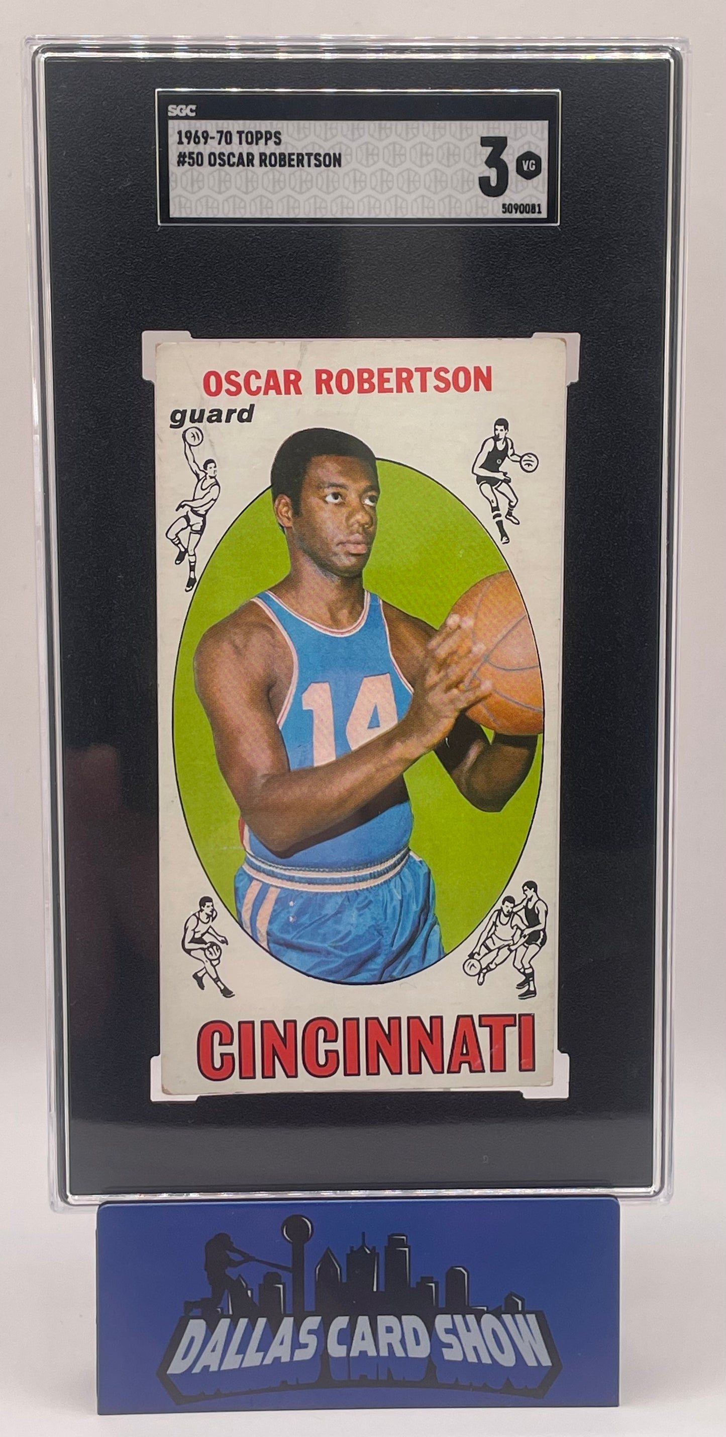 1969-70 Topps #50 Oscar Robertson SGC 3