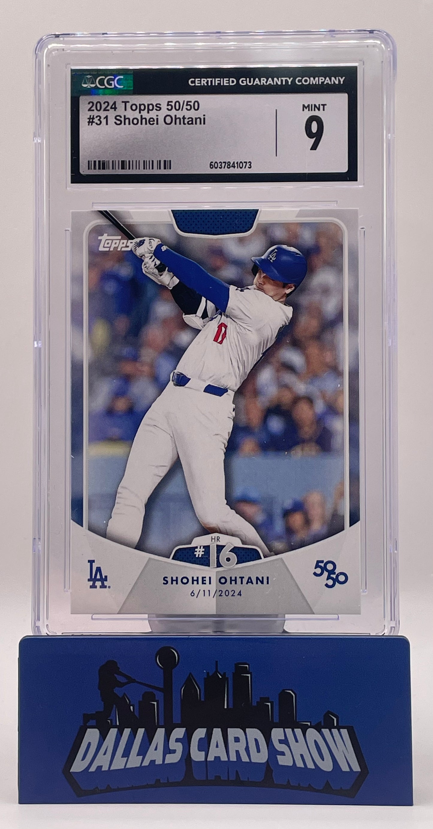 2024 Topps 50/50 Shohei Ohtani #31 CGC 9