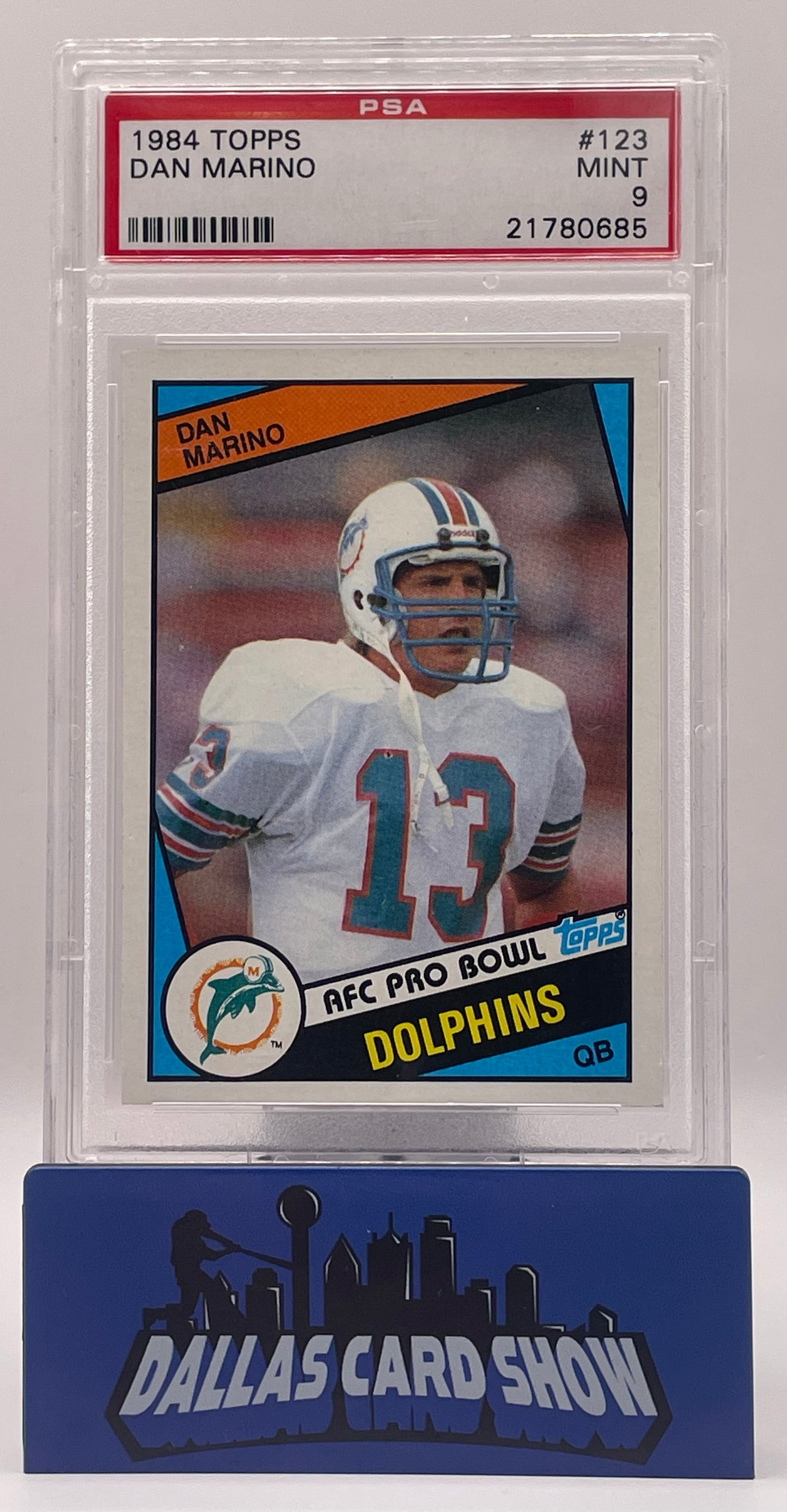 1984 Topps Dan Marino #123 PSA 9