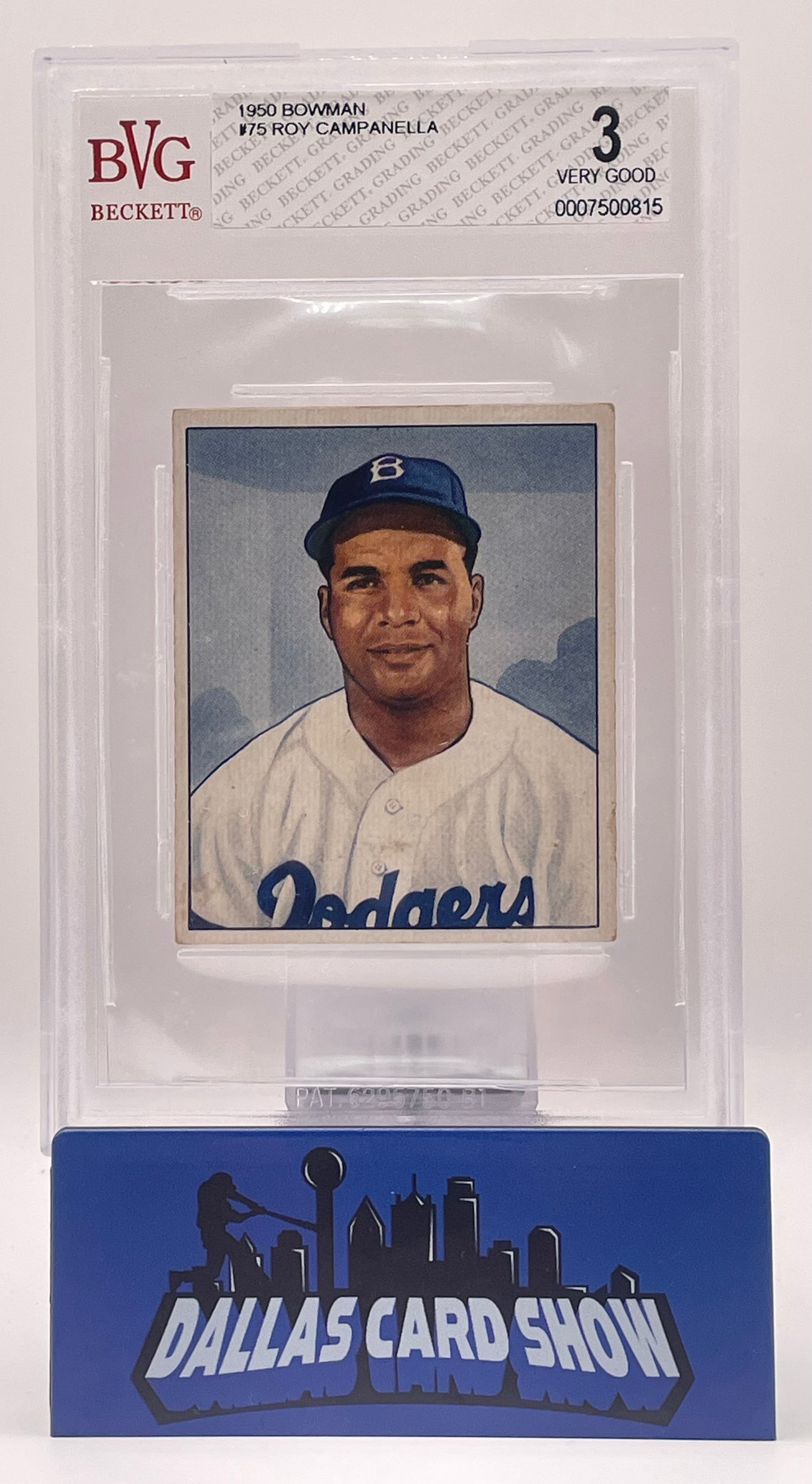 1950 Bowman Roy Campanella #75 BVG 3 VERY GOOD