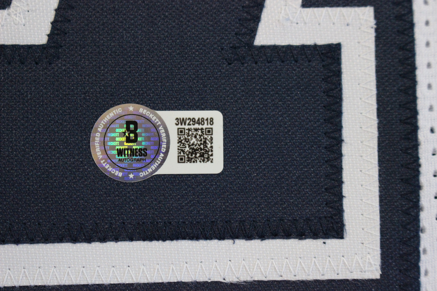 BRANDON AUBREY SIGNED FOOTBALL ALT JERSEY Dallas Cowboys XL BAS COA