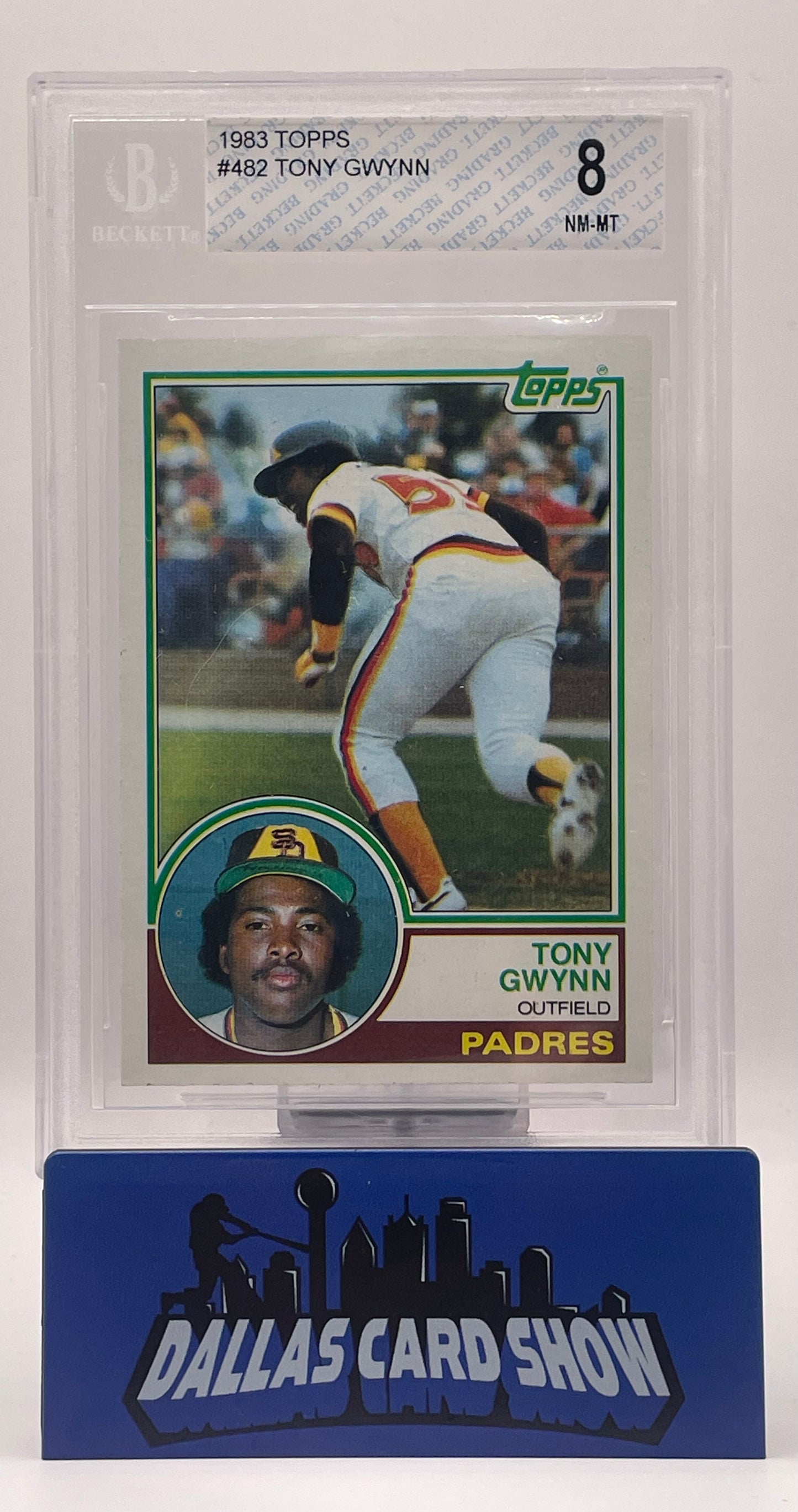 1983 Topps Tony Gwynn #482 BVG 8 NM-MT
