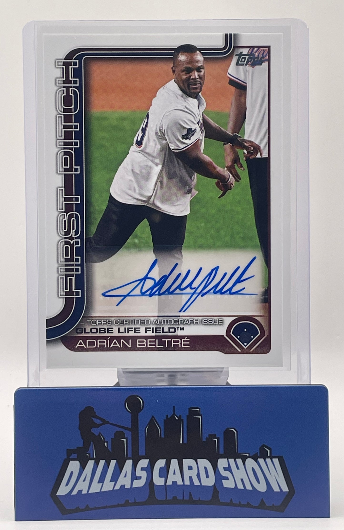 2025 Topps Baseball First Pitch Autographs Adrian Beltre /99 #FPA-AB