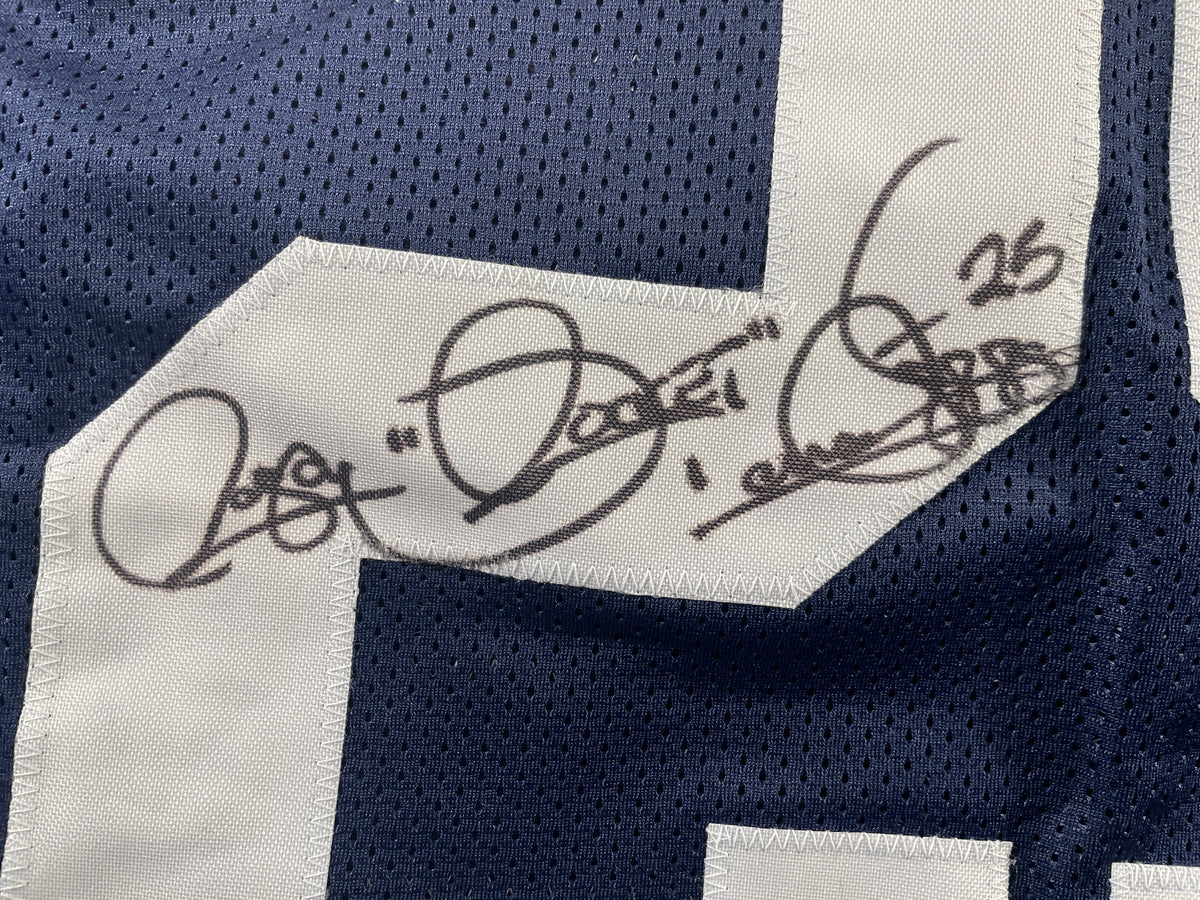 ROCKET ISMAIL TORONTO ARGONAUTS SIGNED JERSEY FULL SIG w/1991MVP" JSA