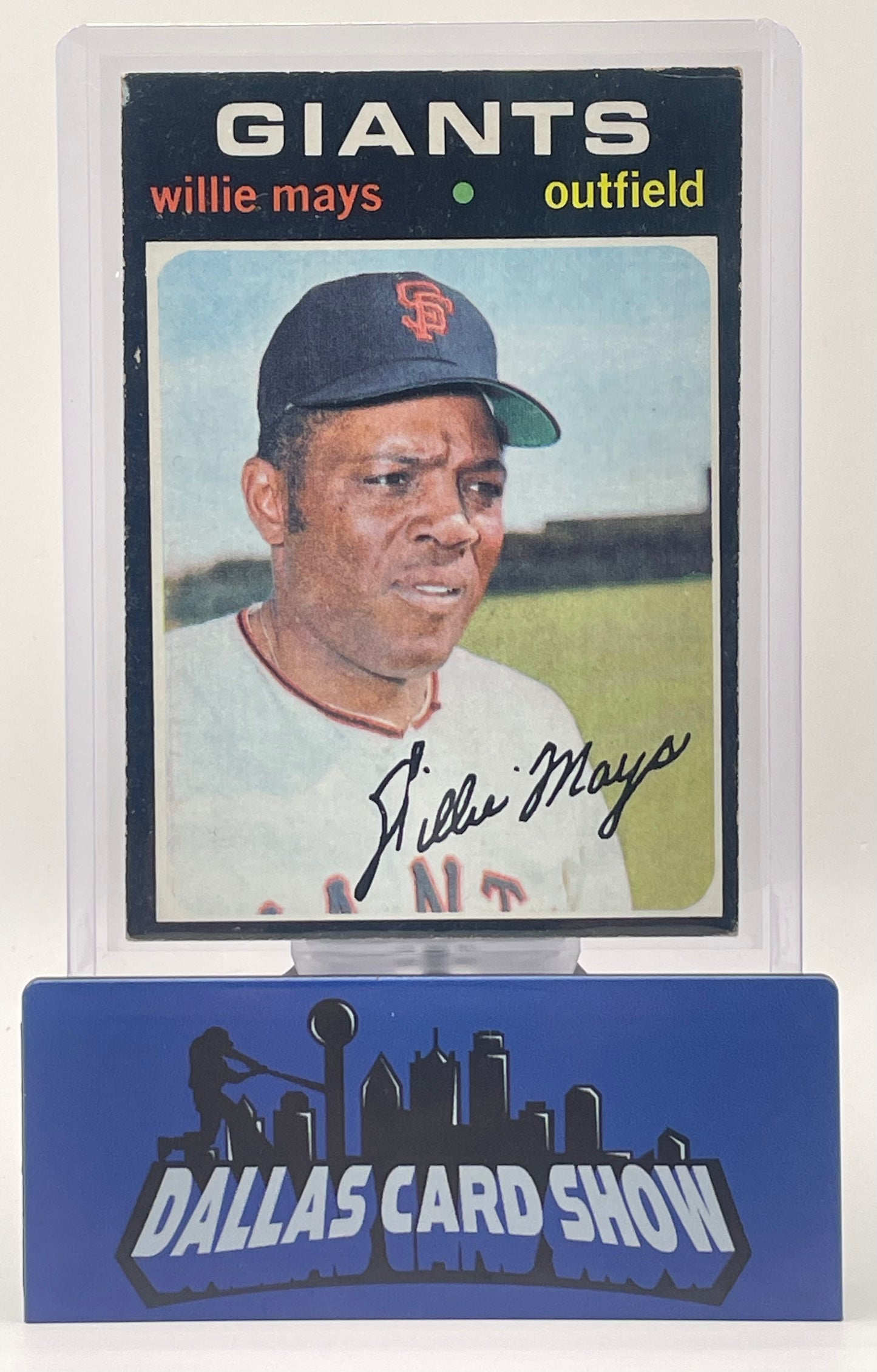 1971 Topps Willie Mays #600