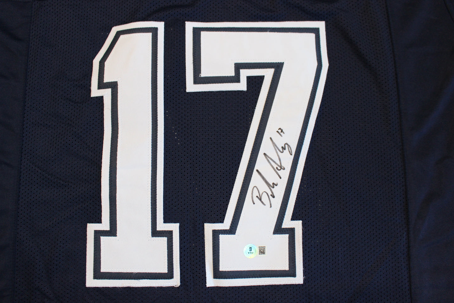BRANDON AUBREY SIGNED ROAD FOOTBALL JERSEY Dallas Cowboys XL BAS COA