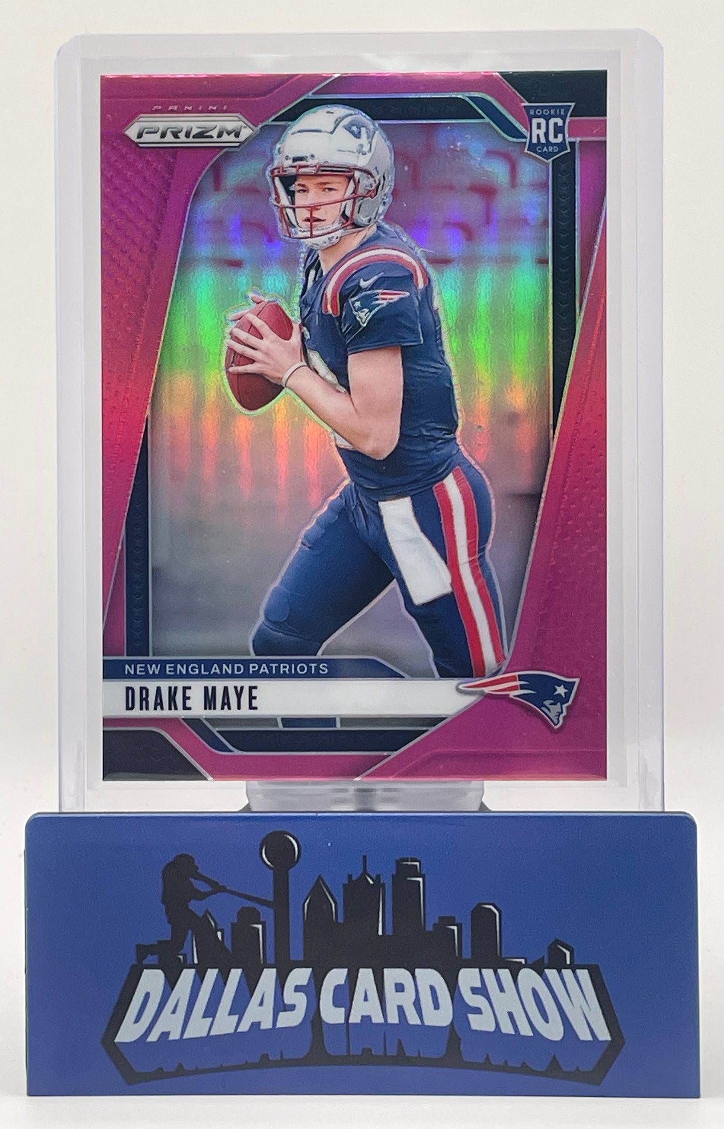 2024 Prizm Football Drake Maye Rookie Pink Prizm #329