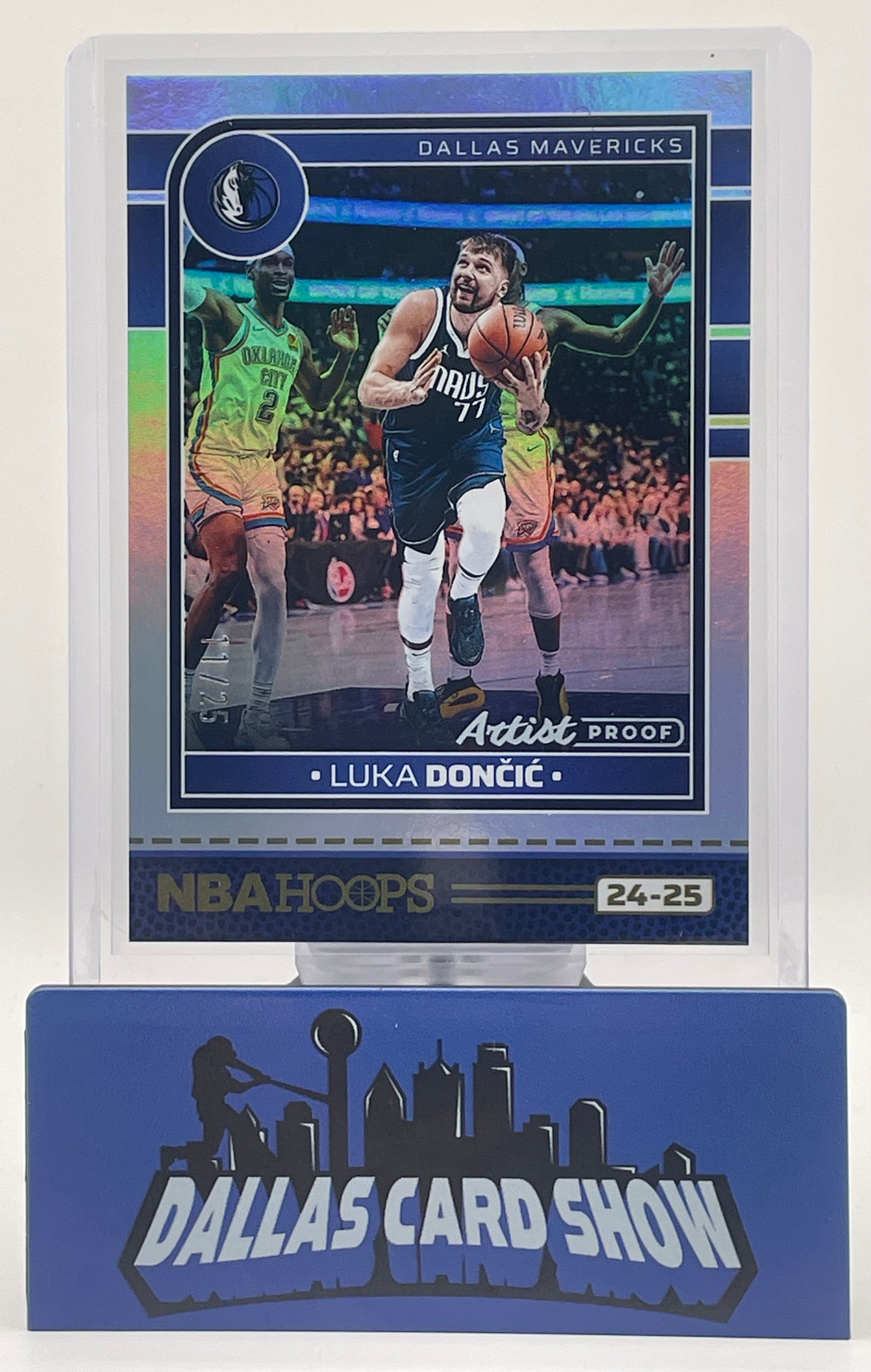 2024-25 NBA Hoops Luka Doncic Artist Proof /25 #115
