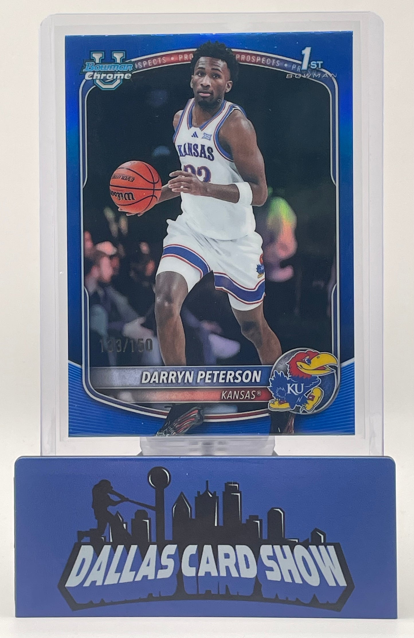 2025 Bowman Chrome U Darryn Peterson Blue 1st Bowman /150 #BCP-2