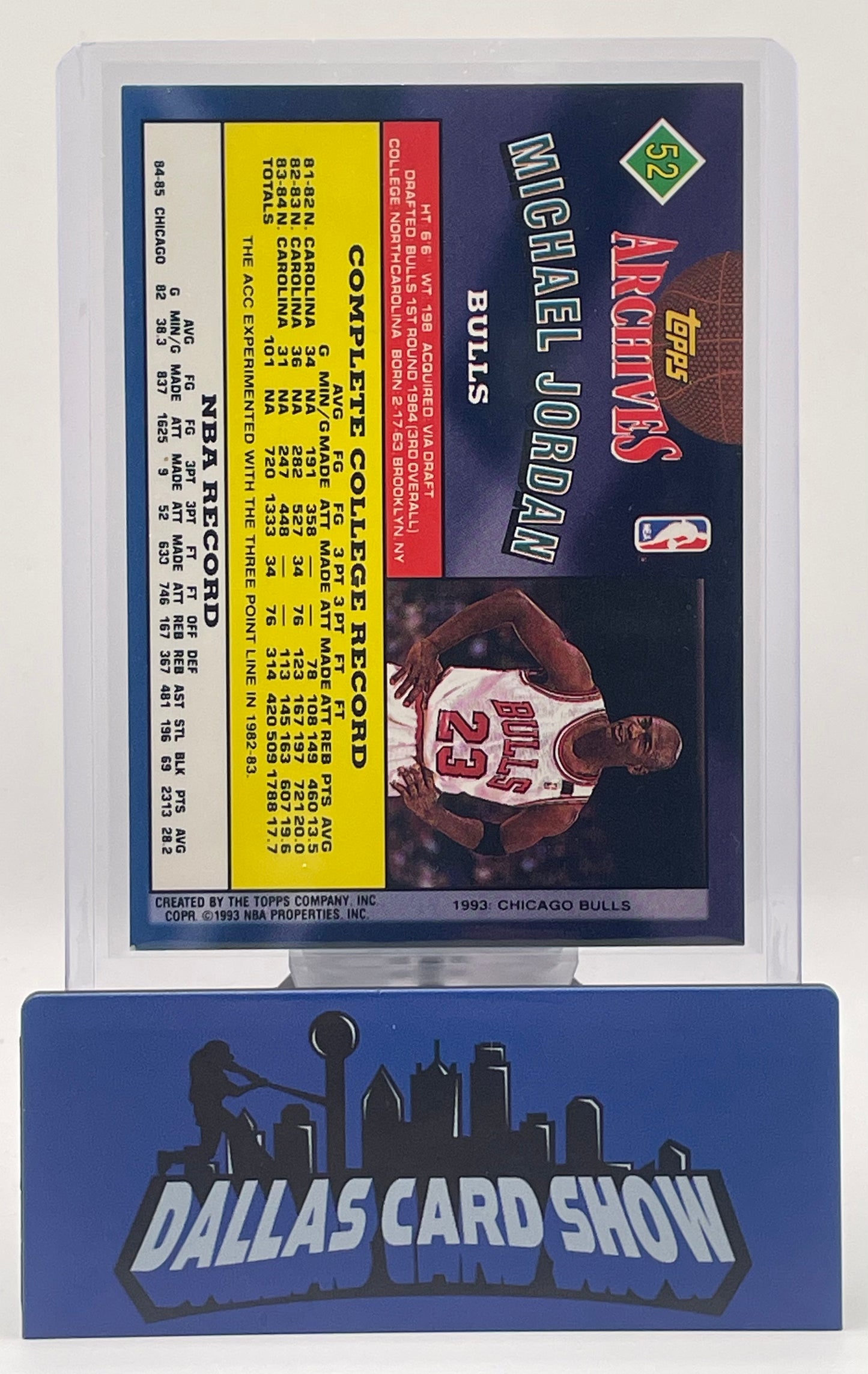 1993 Topps Archives Michael Jordan #52