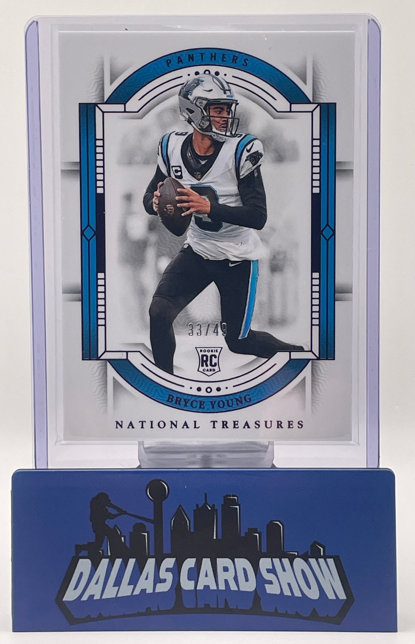 2023 Panini National Treasures Bryce Young Purple Rookie /49 #13