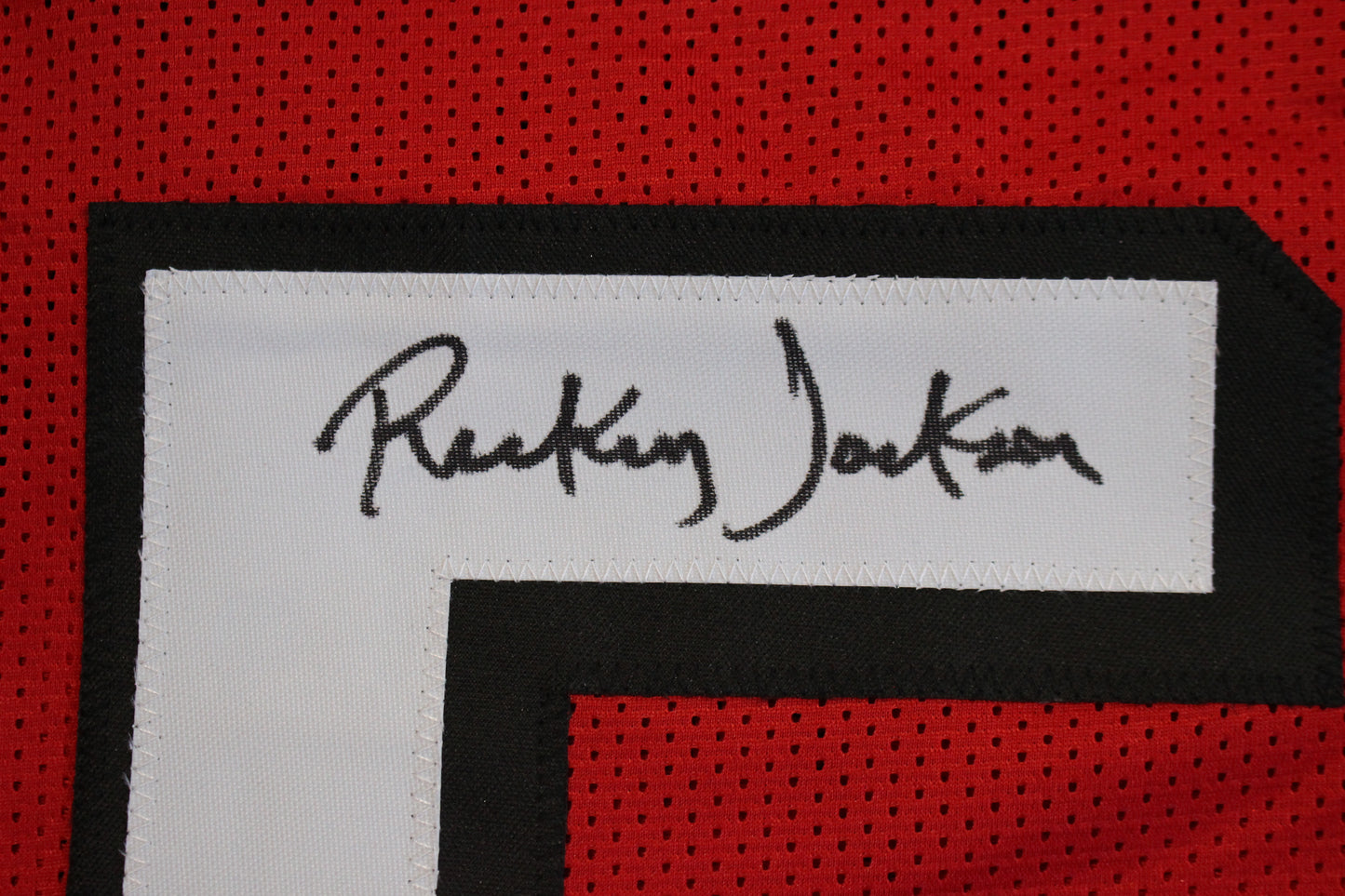 RICKEY JACKSON SAN FRANCISCO 49ers SIGNED FOOTBALL JERSEY w/HOF 2010 BAS COA