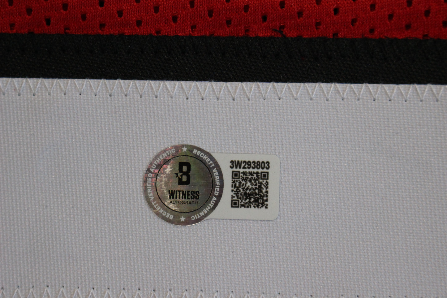 RICKEY JACKSON SAN FRANCISCO 49ers SIGNED FOOTBALL JERSEY w/HOF 2010 BAS COA
