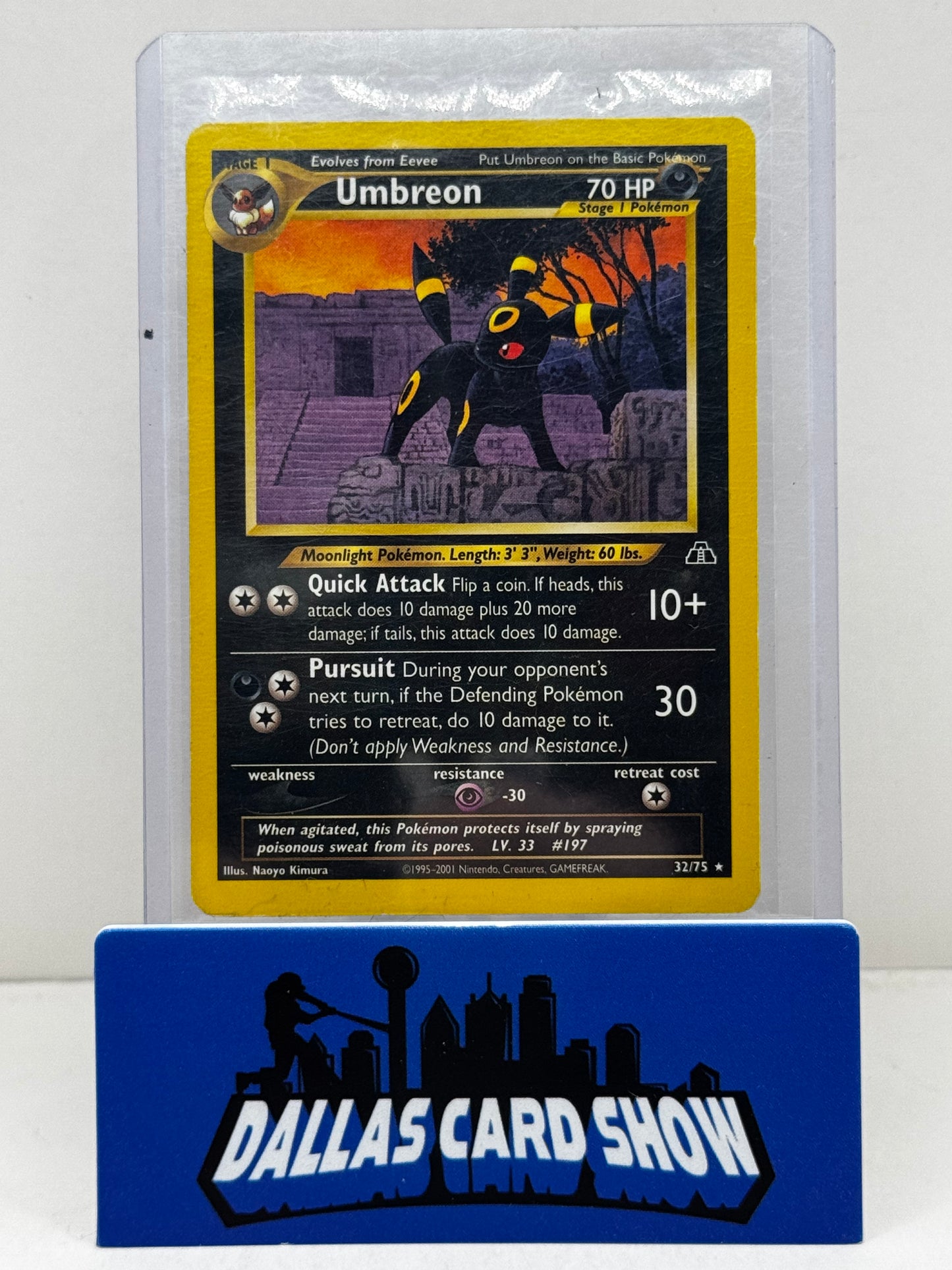 Umbreon 32/75 Neo Discovery Pokemon - LP