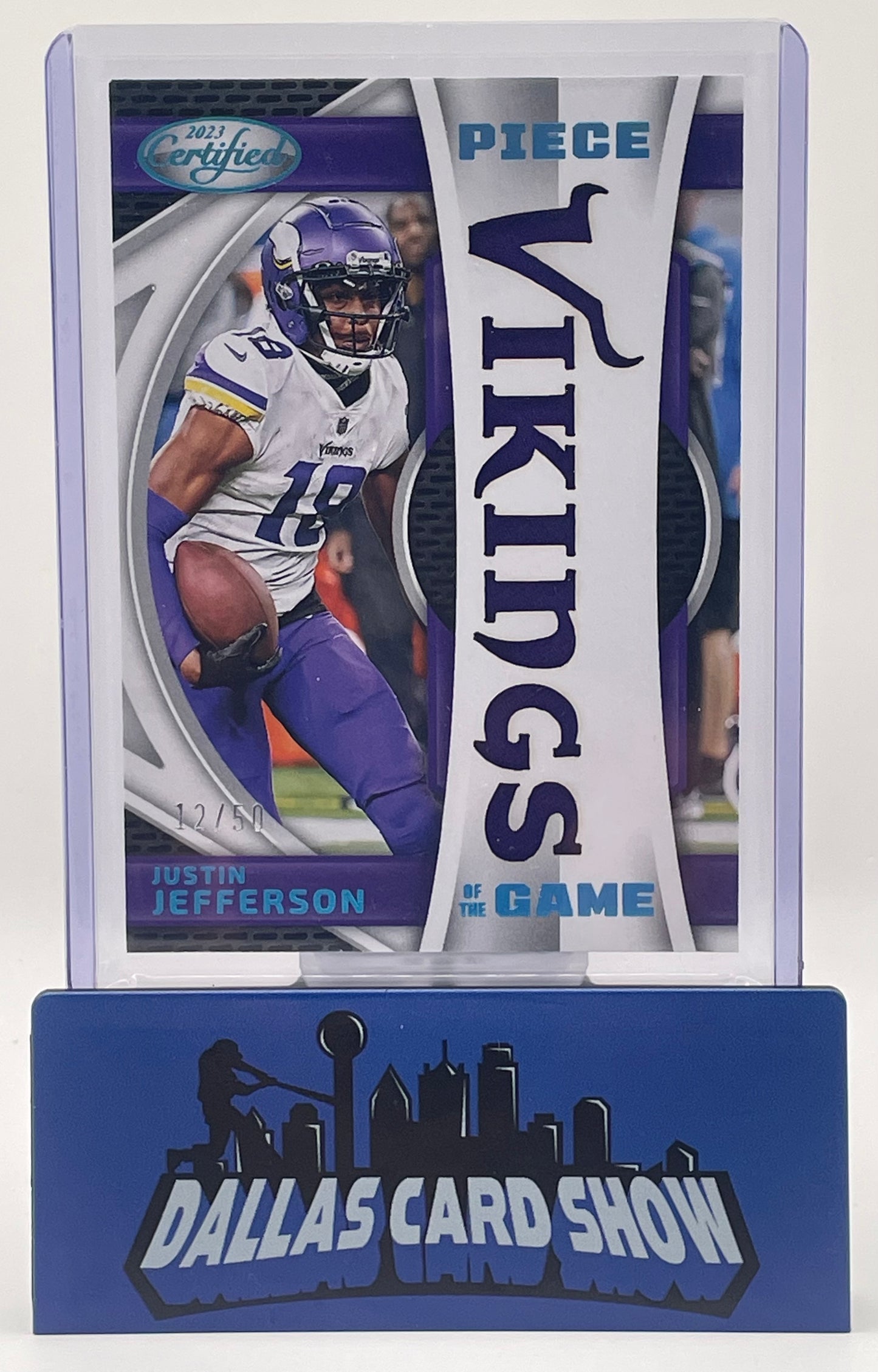 2023 Panini Certified Football Justin Jefferson Piece of the Game Relic /50