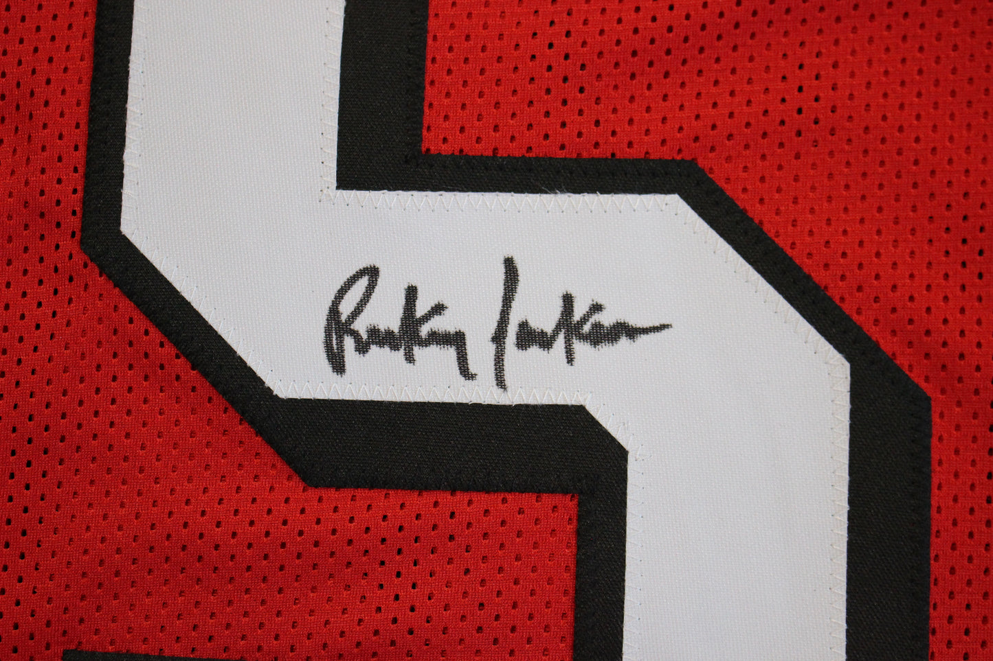 RICKEY JACKSON SAN FRANCISCO 49ers SIGNED FOOTBALL JERSEY w/HOF 2010 BAS COA