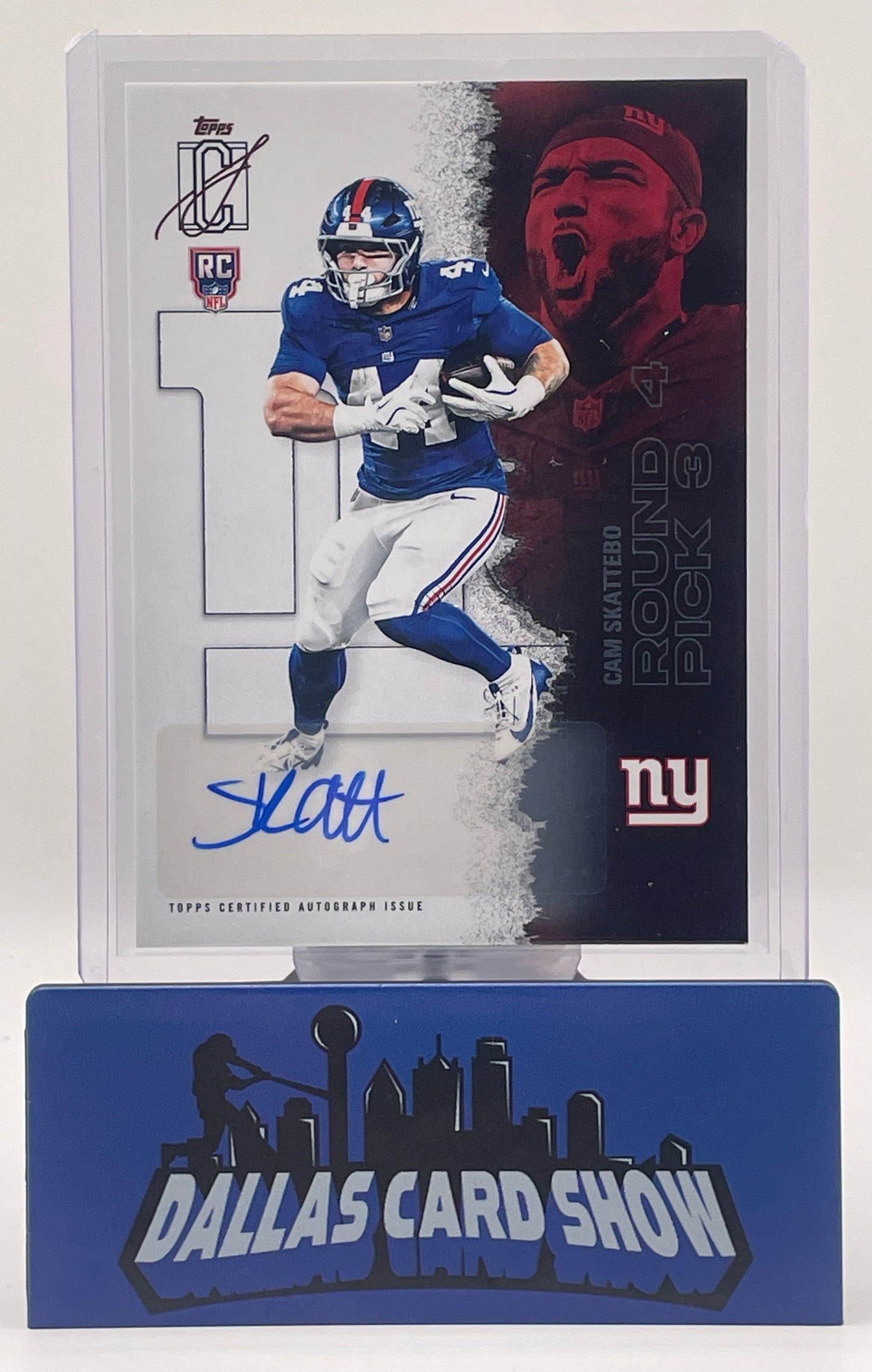 2025 Topps Signature Class Football Cam Skattebo Rookie Autograph #119