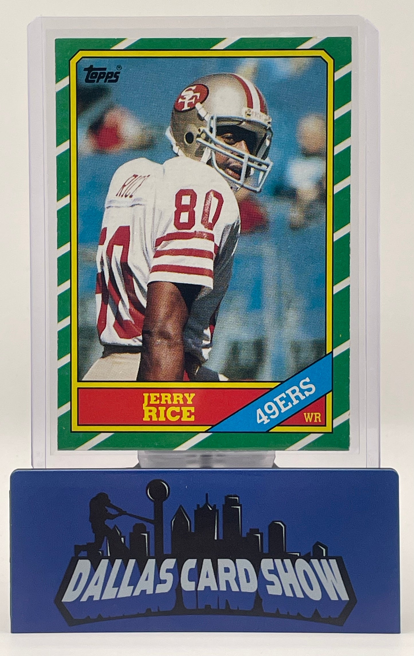 1986 Topps Jerry Rice Rookie #161
