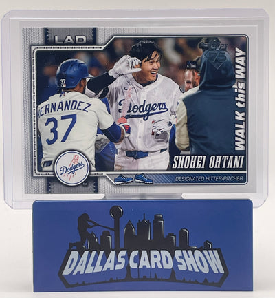 2026 Topps Series 1 Baseball Shohei Ohtani Walk This Way SP #200