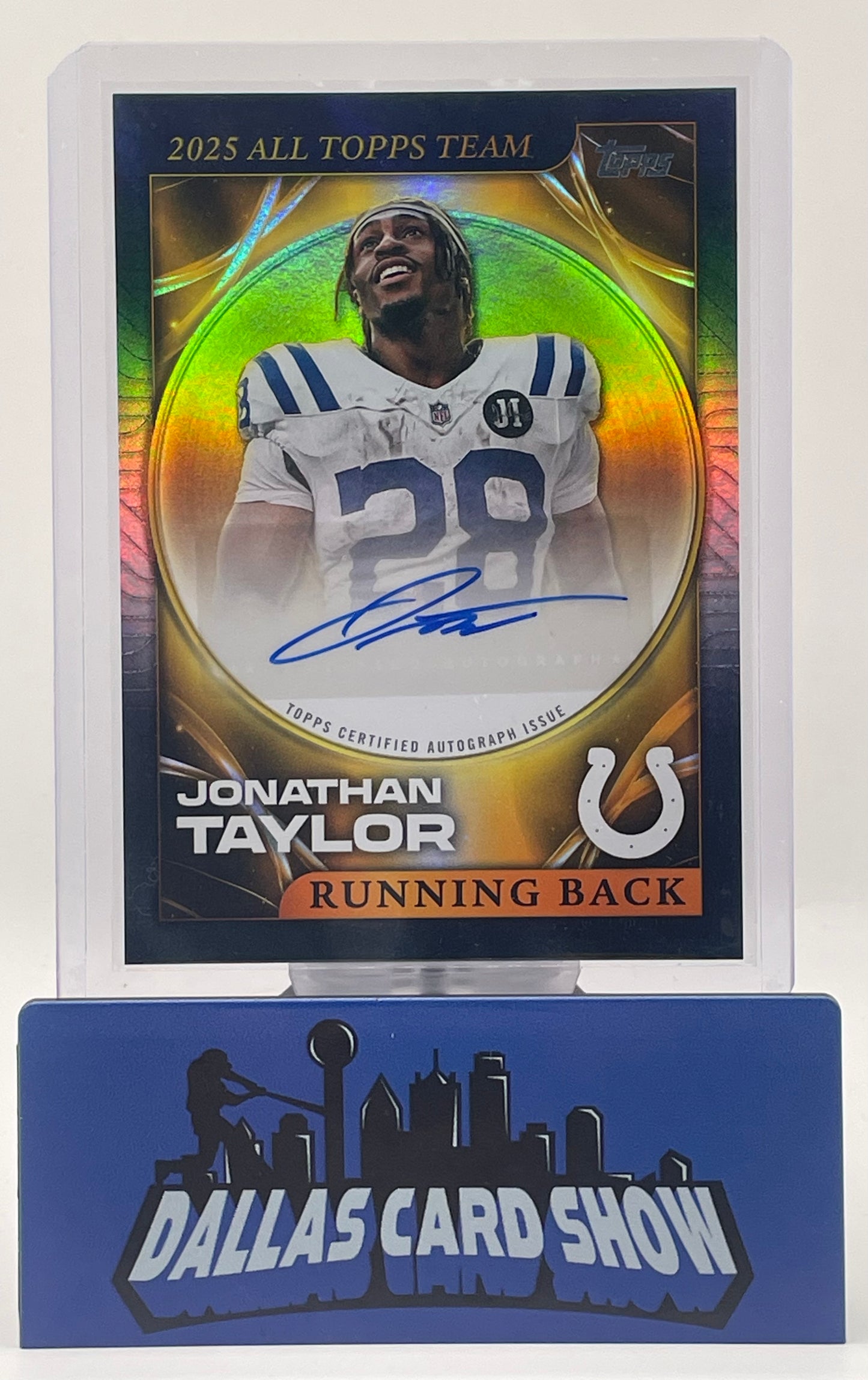 2026 Topps Football Jonathon Taylor All Topps Team Autograph #ATTA-JT