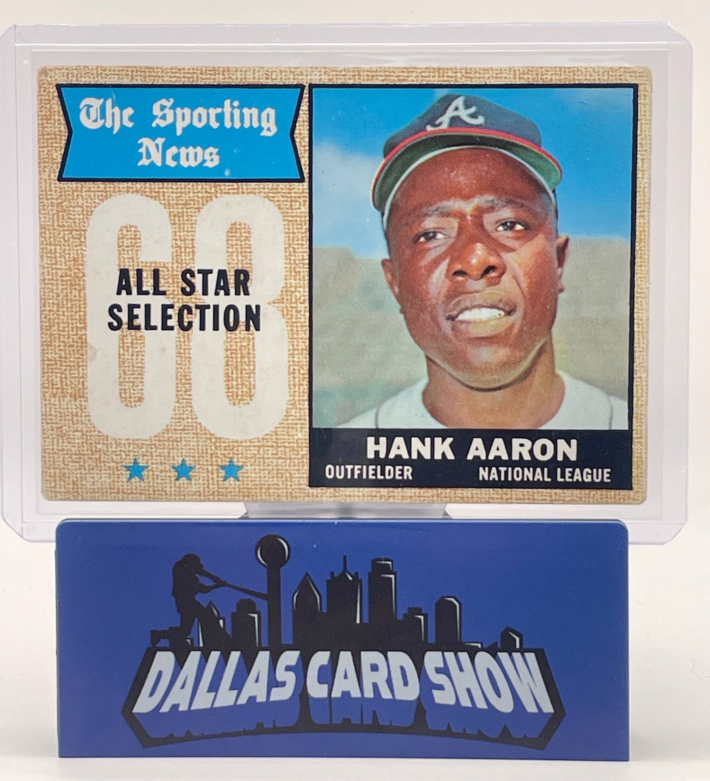 1968 Topps Hank Aaron All Star Selection #370 Poor