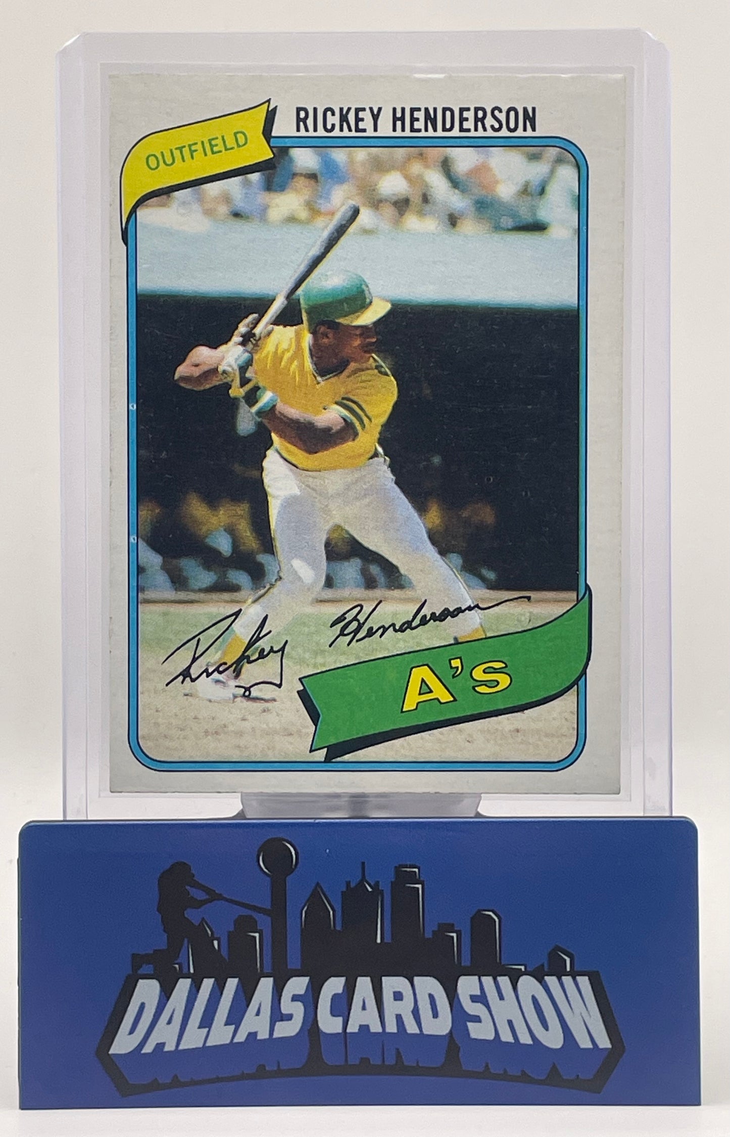 1980 Topps Rickey Henderson ROOKIE #482 EX-MINT