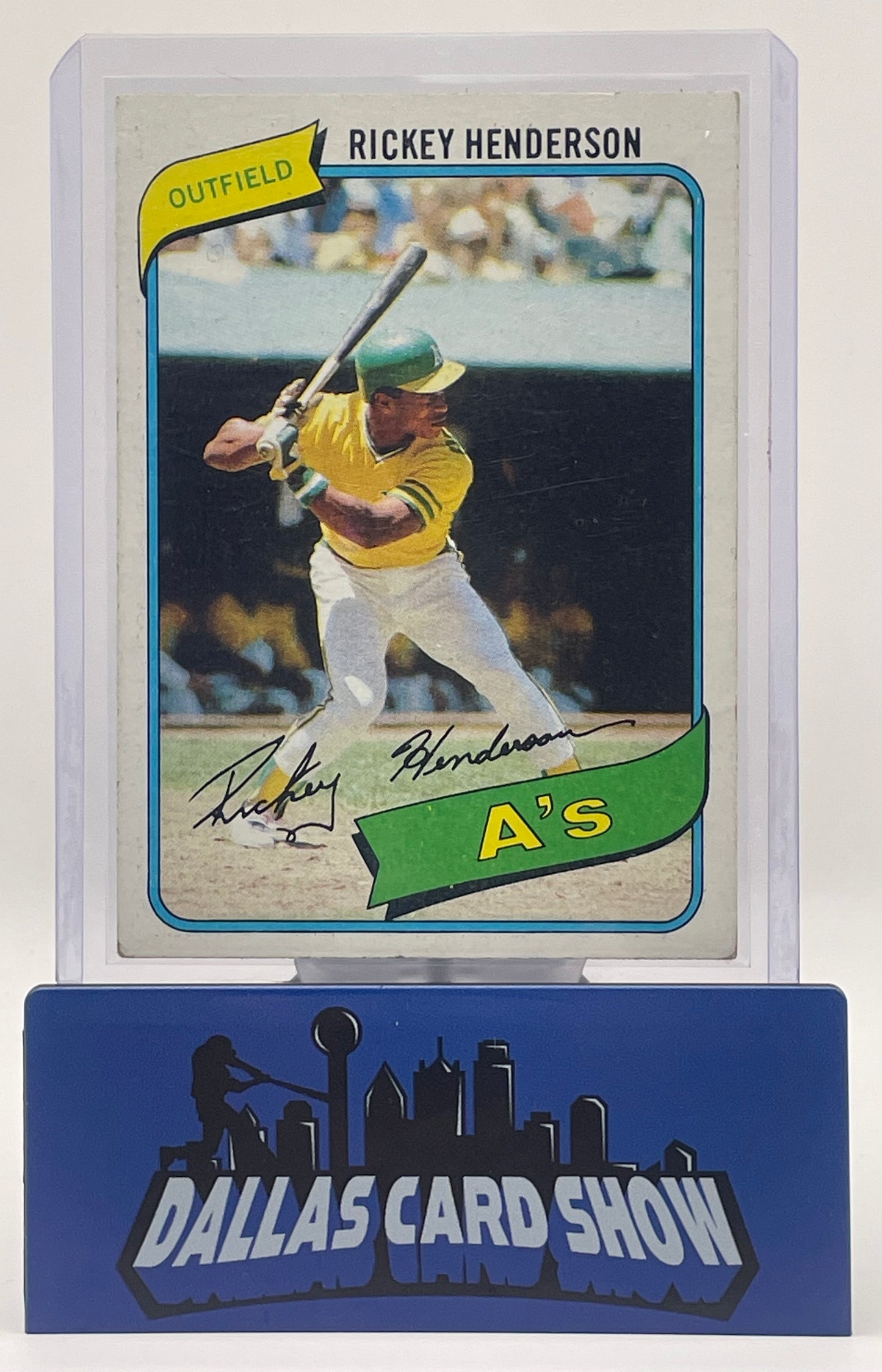 1980 Topps Rickey Henderson ROOKIE #482 EX-MINT