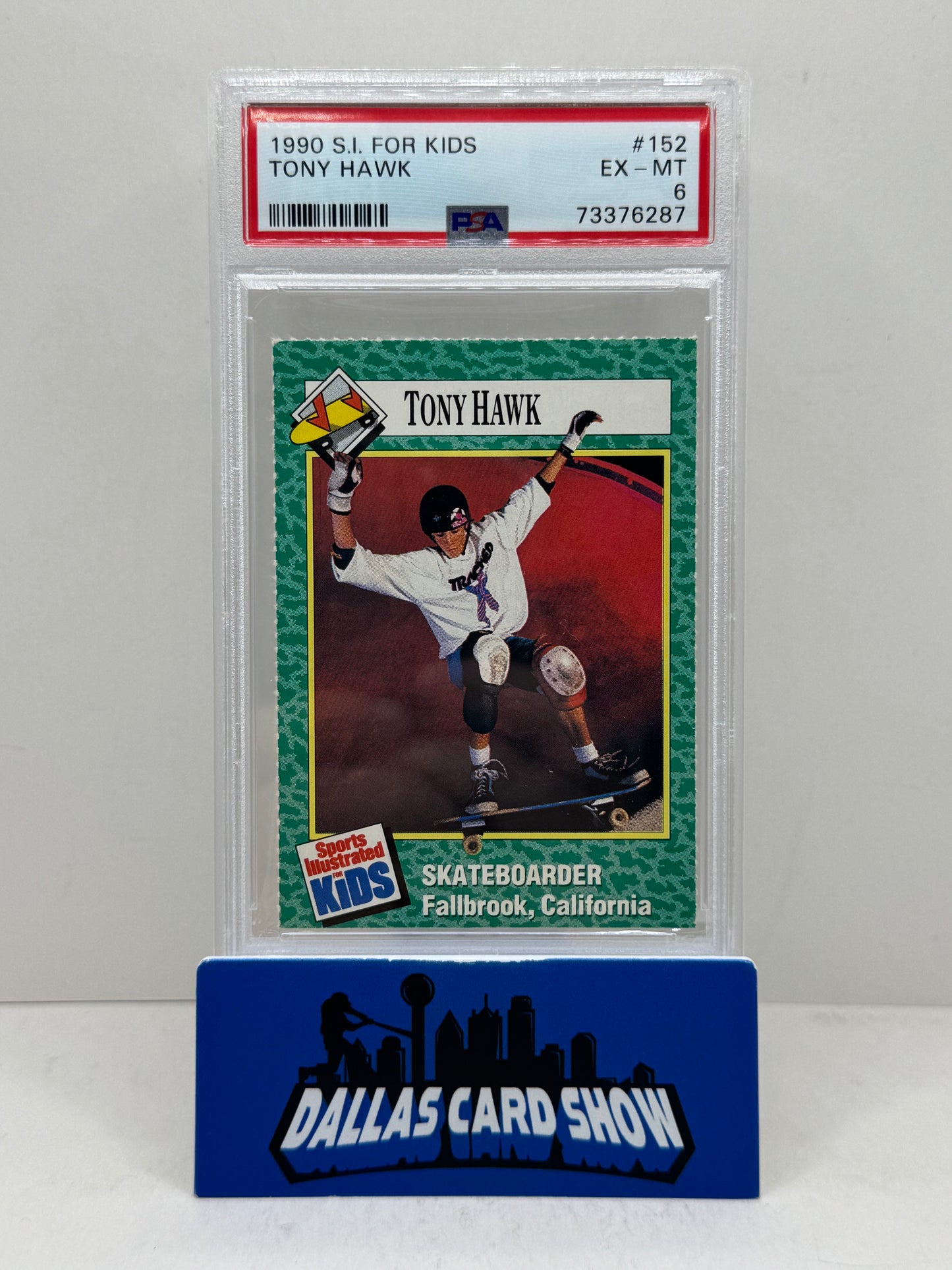 Tony Hawk 1990 Sports Illustrated For Kids SI Kids #152 PSA 6