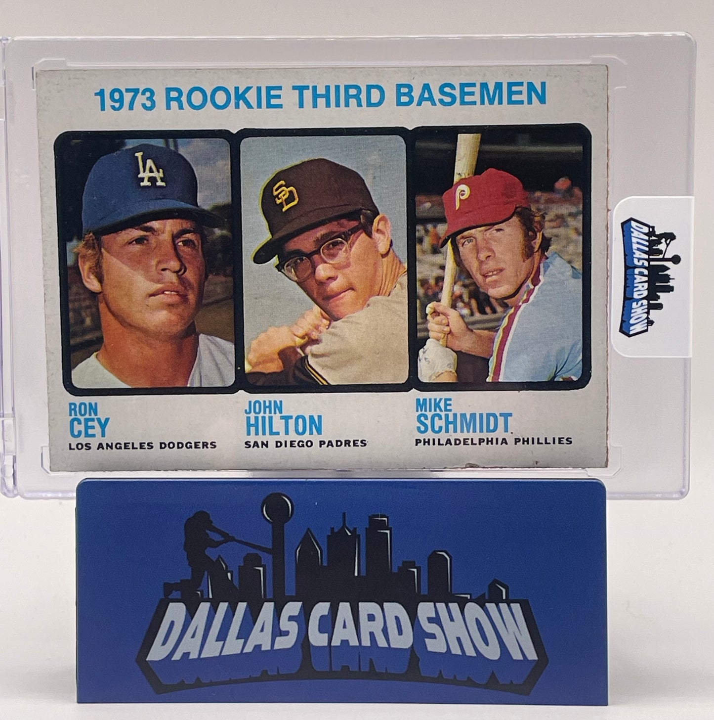 1973 Topps Rookie Third Basemen Key/Hilton/Schmidt #615 Poor