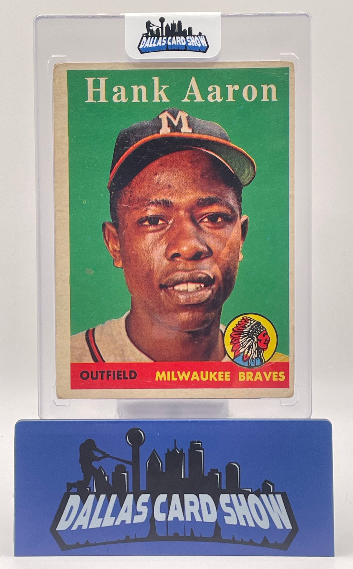 1958 Topps Hank Aaron Name In White #30 Poor-VG