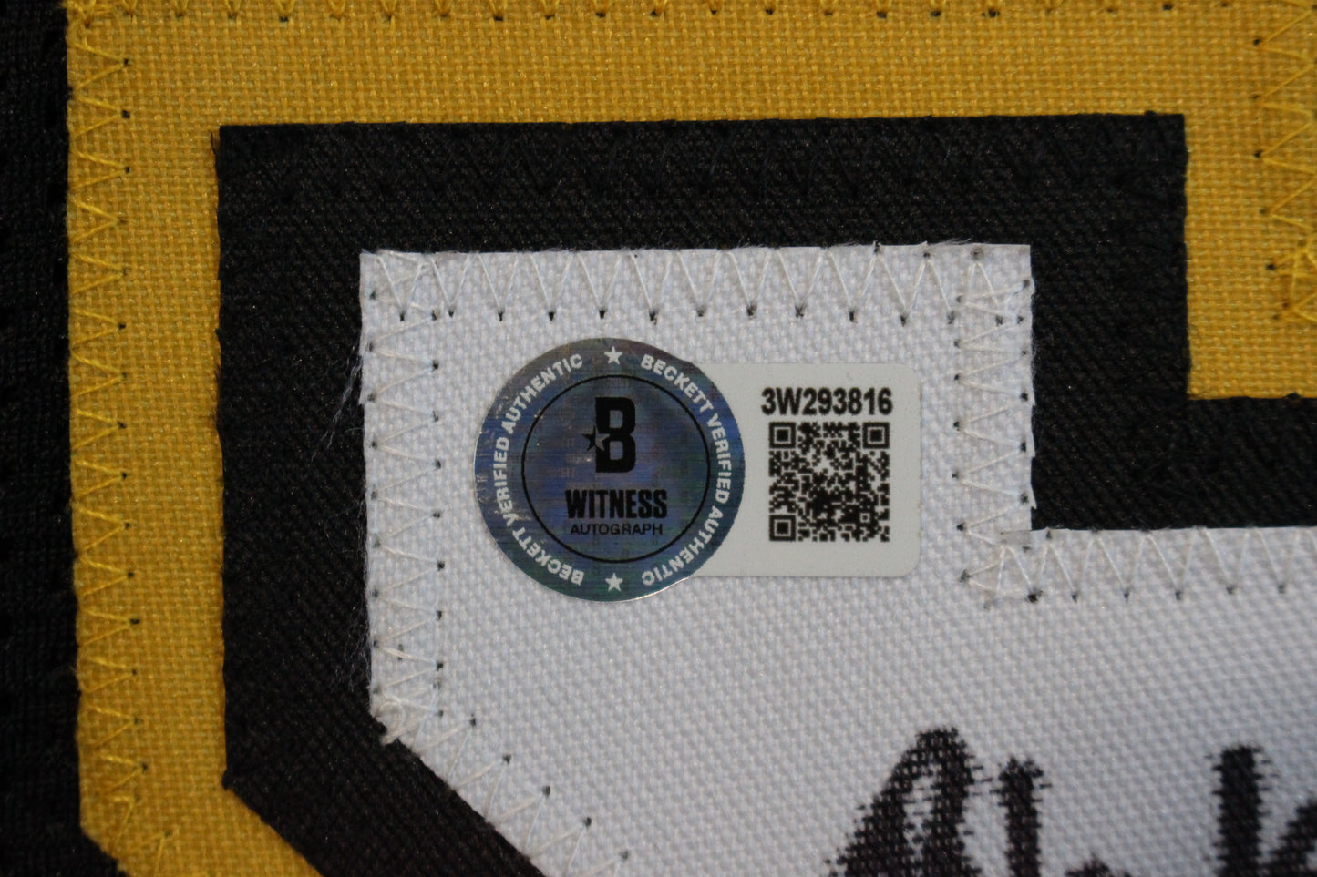 RICKEY JACKSON NEW ORLEANS SAINTS SIGNED THROWBACK JERSEY w/HOF 2010 BAS