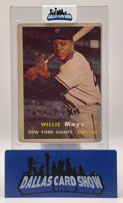 1957 Topps Willie Mays #10 Poor