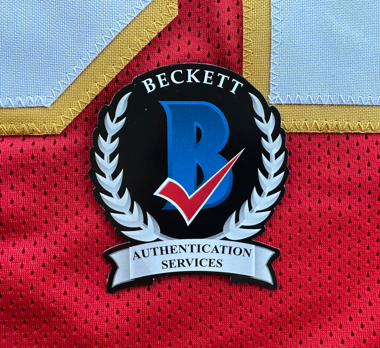 MARCUS ALLEN KANSAS CITY CHIEFS SIGNED JERSEY XL Raiders USC Trojans BAS COA