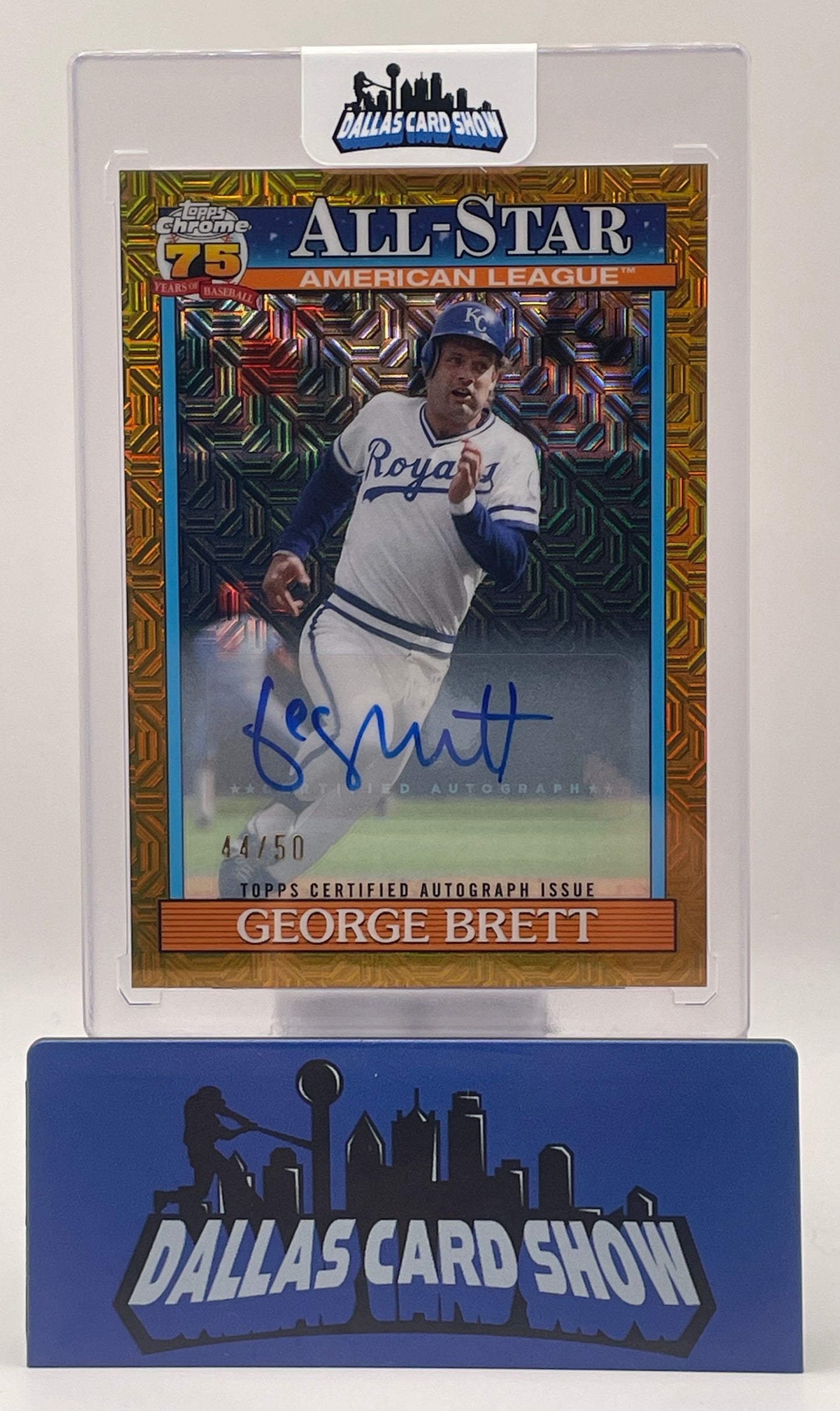 2026 Topps Silver Pack George Brett '91 All Star Gold Mojo Autograph /50 #91ASC-5